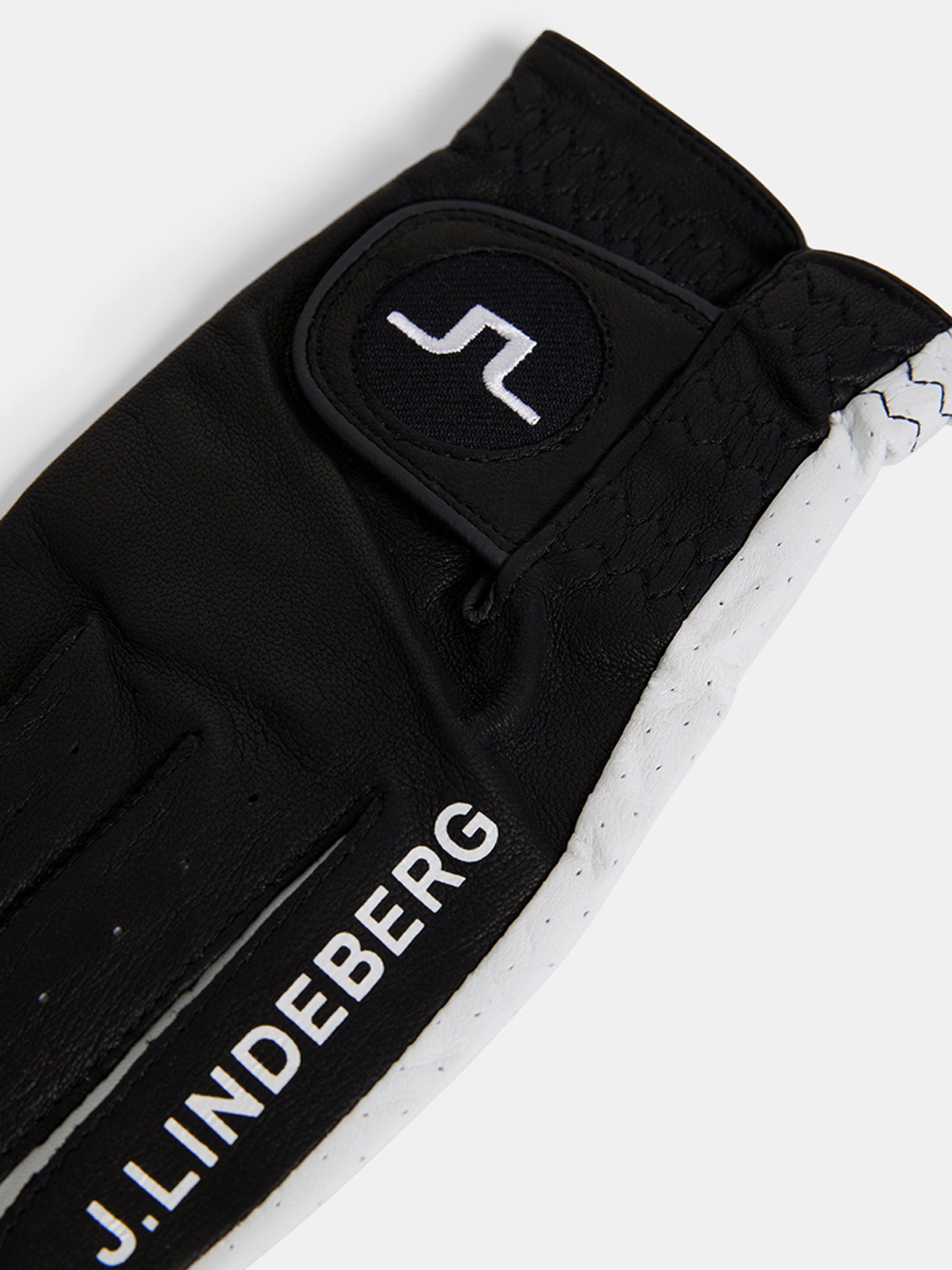 Ron Leather Golf Glove A in Black by J.Lindeberg
