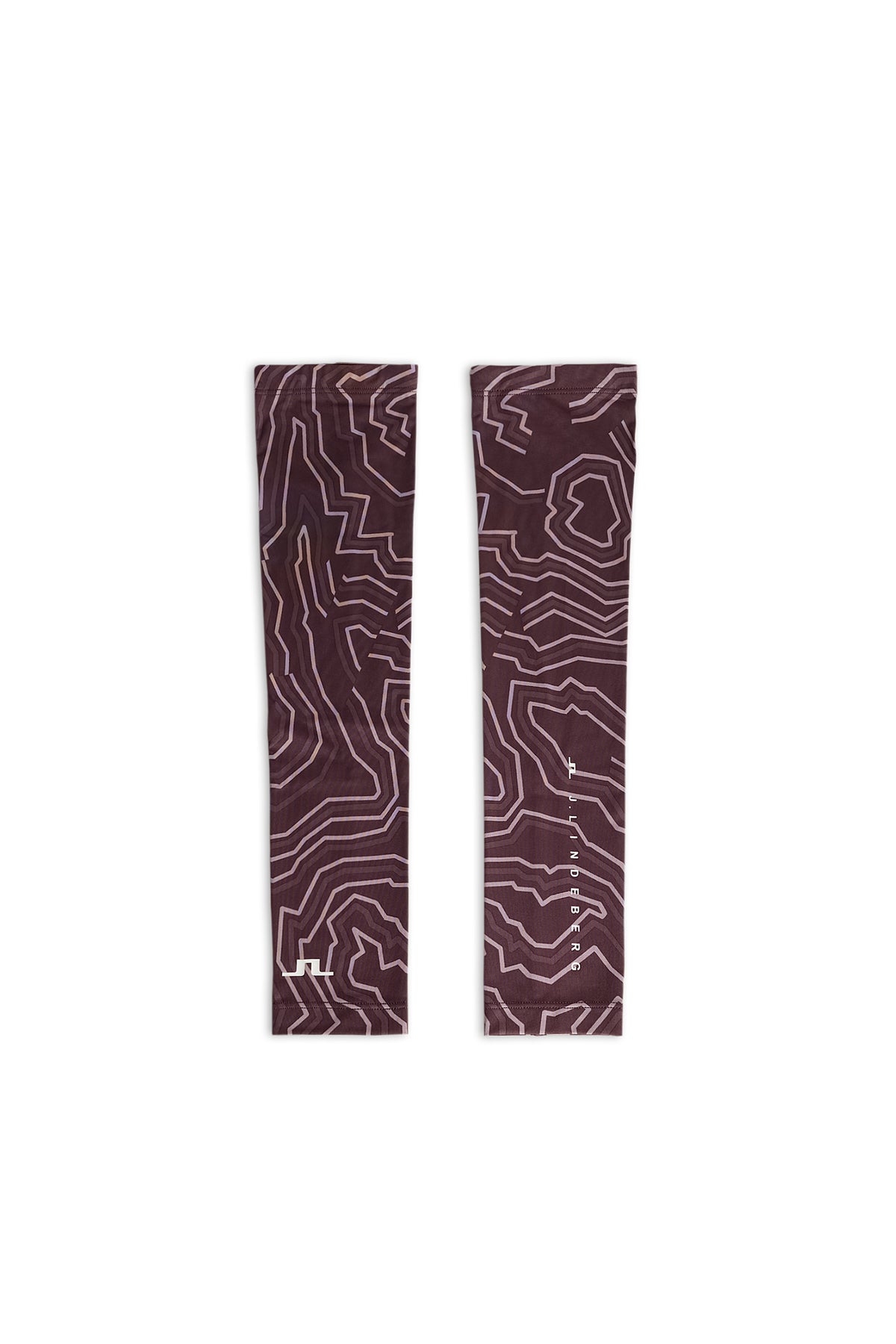 Enzo Print Sleeves in Topo Huckleberry L by J.Lindeberg