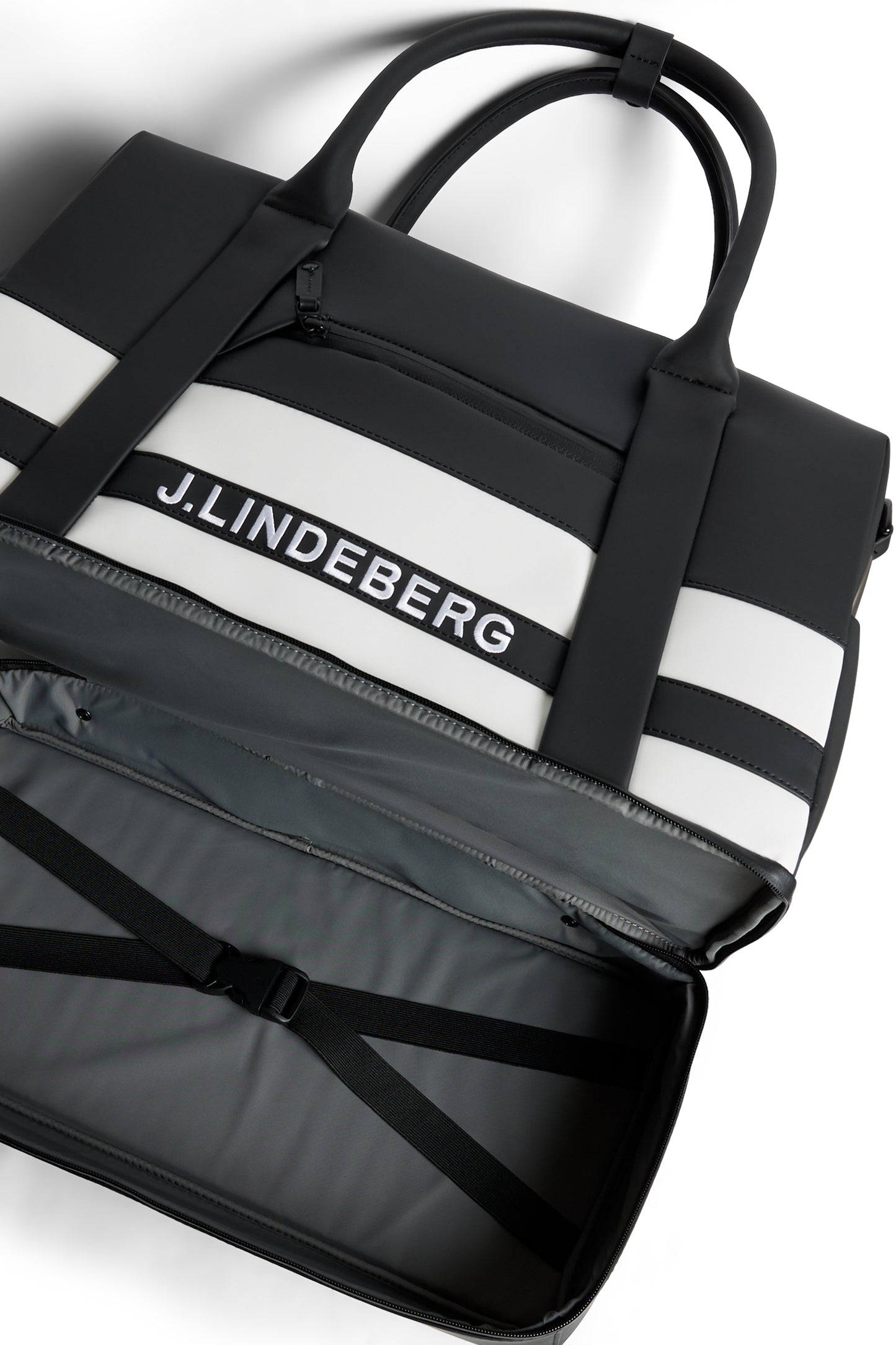 Boston Bag in Black by J.Lindeberg
