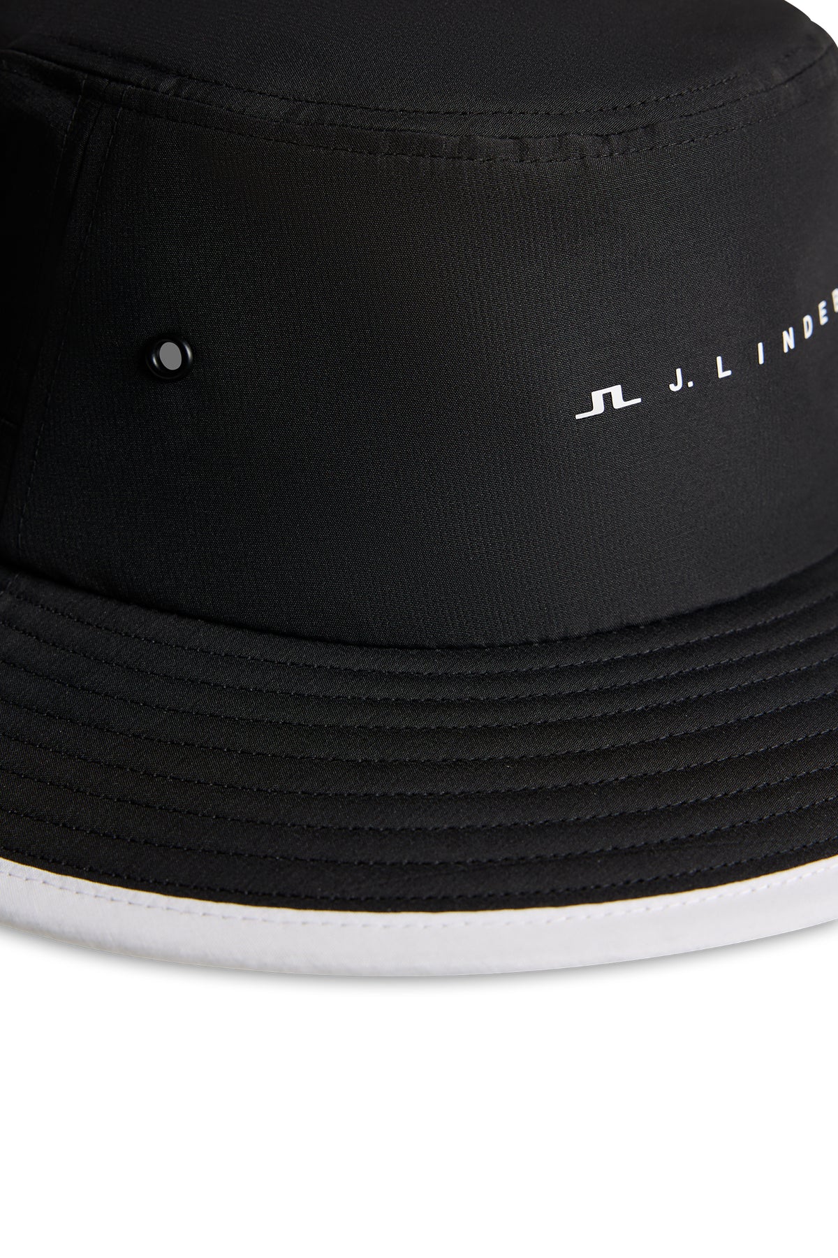 Danny Bucket Hat in Black by J.Lindeberg