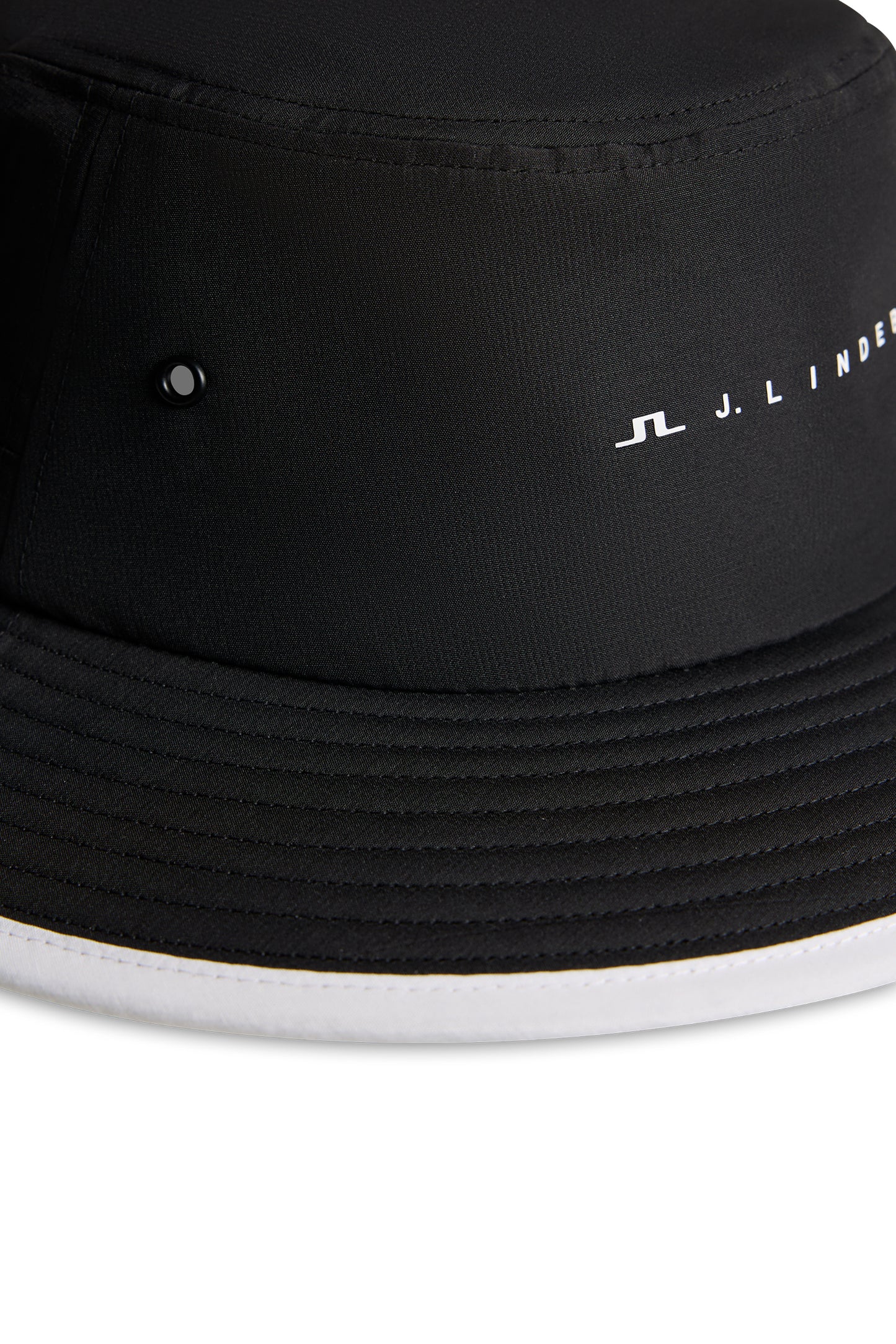 Danny Bucket Hat in Black by J.Lindeberg