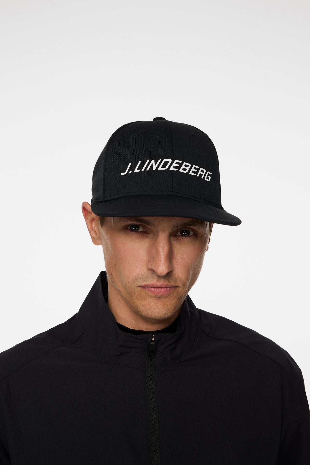Drive Cap in Black by J.Lindeberg