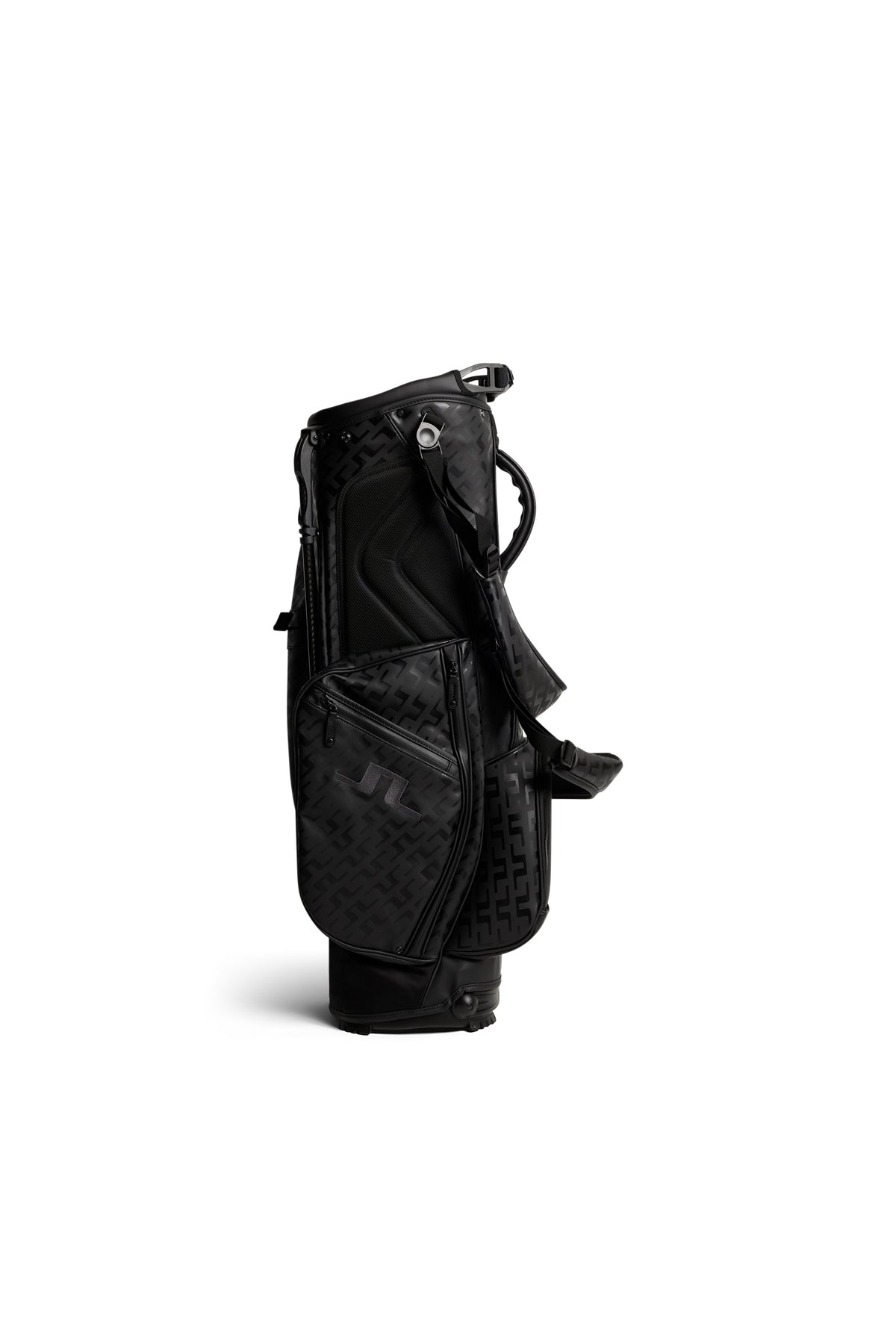 Play Stand Bag Print in Tour Geo Tonal Black M by J.Lindeberg