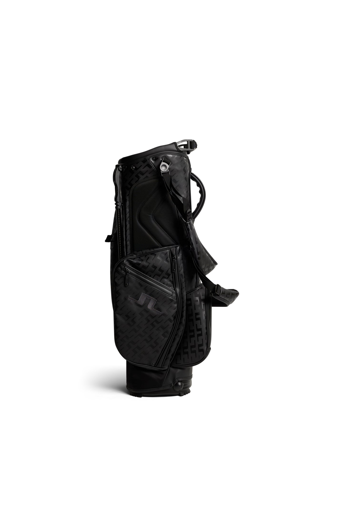 Play Stand Bag Print in Tour Geo Tonal Black M by J.Lindeberg