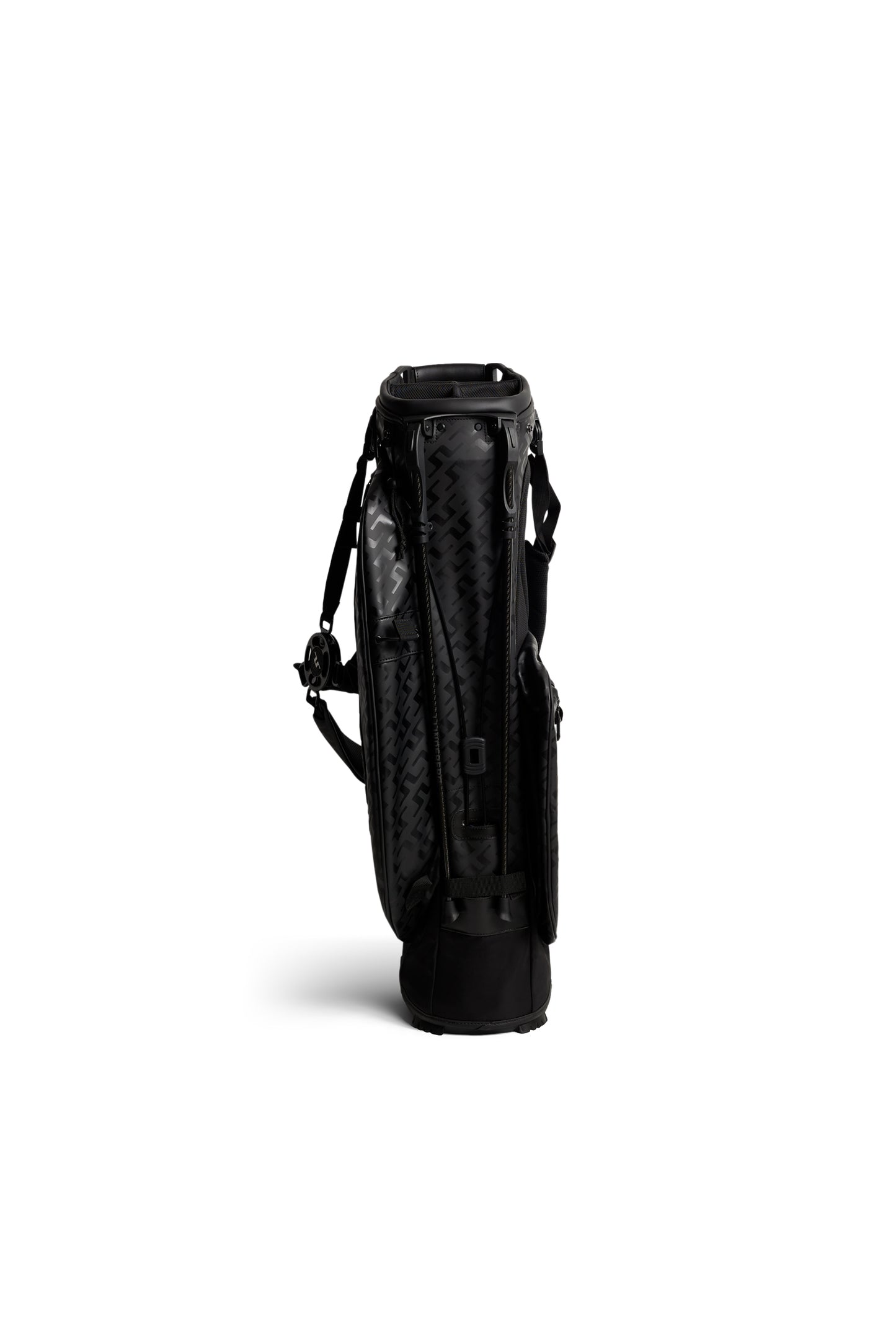 Play Stand Bag Print in Tour Geo Tonal Black M by J.Lindeberg