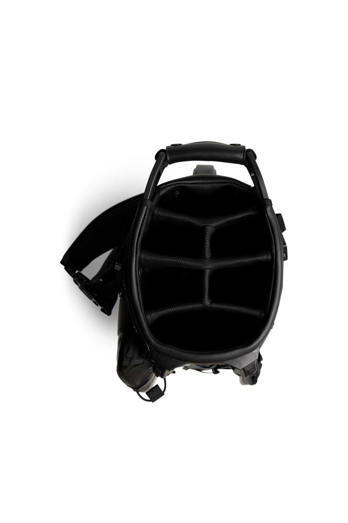 Play Stand Bag Print in Tour Geo Tonal Black M by J.Lindeberg