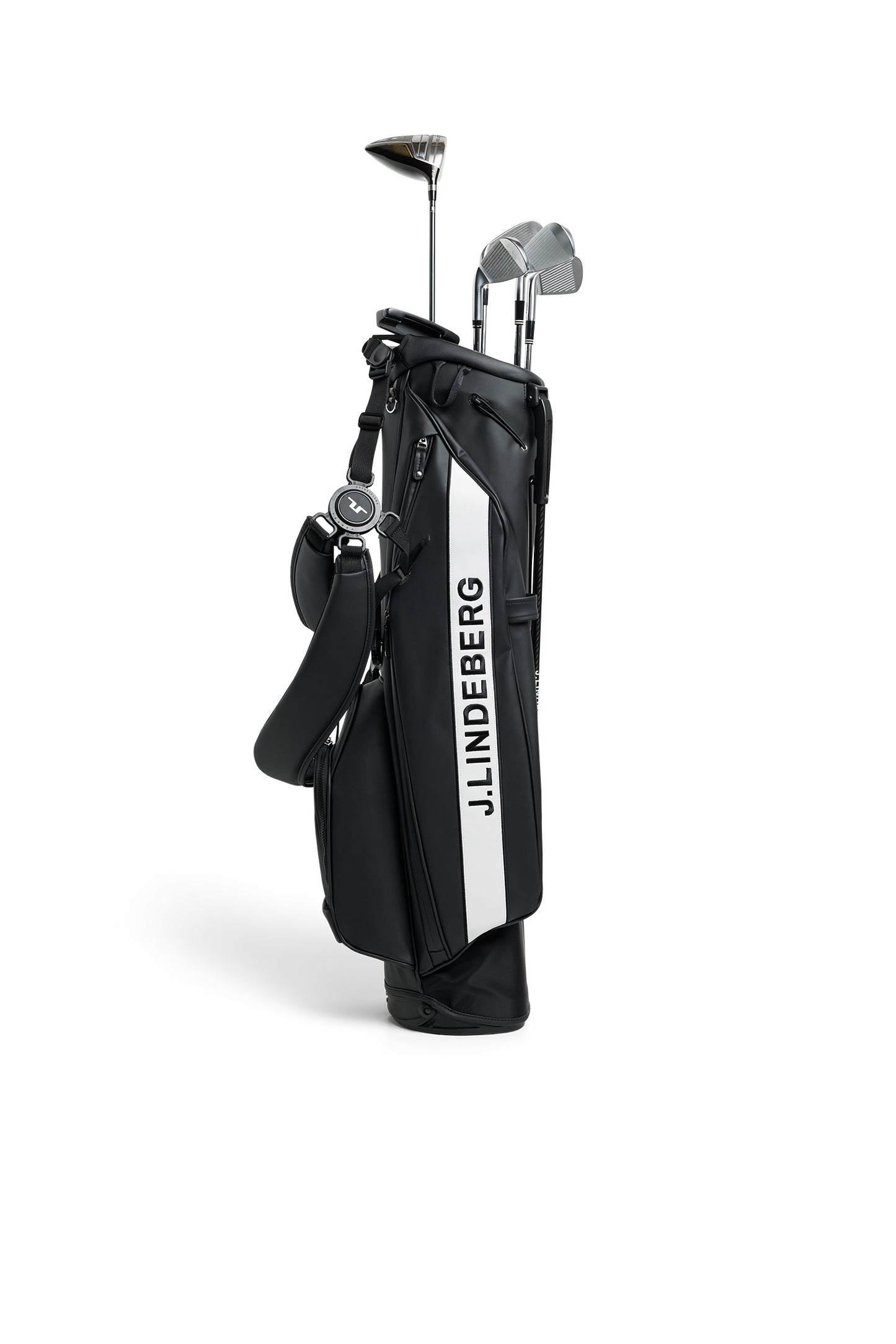 Sunday Stand Golf Bag in Black by J.Lindeberg