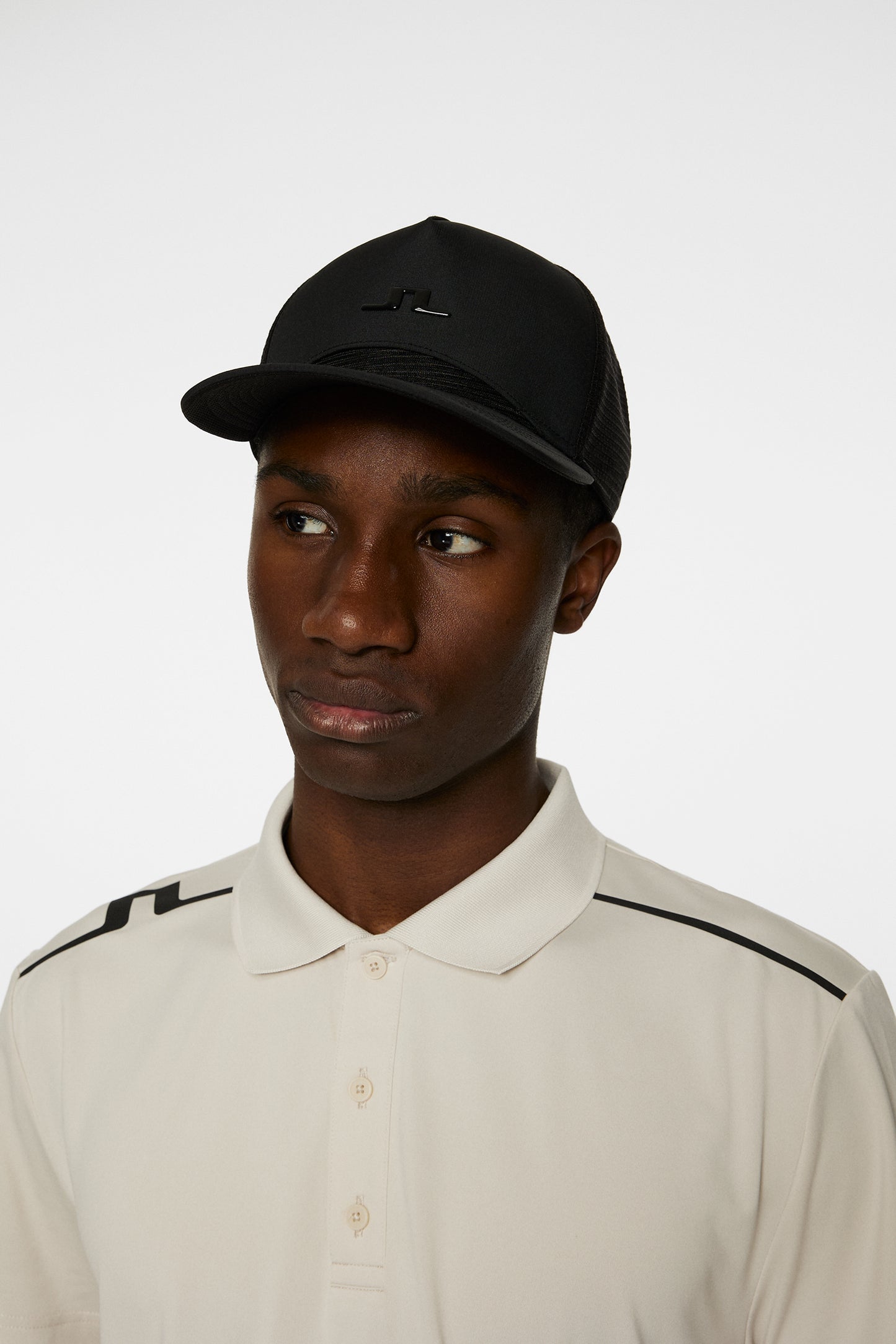 Chad cap in Black by J.Lindeberg