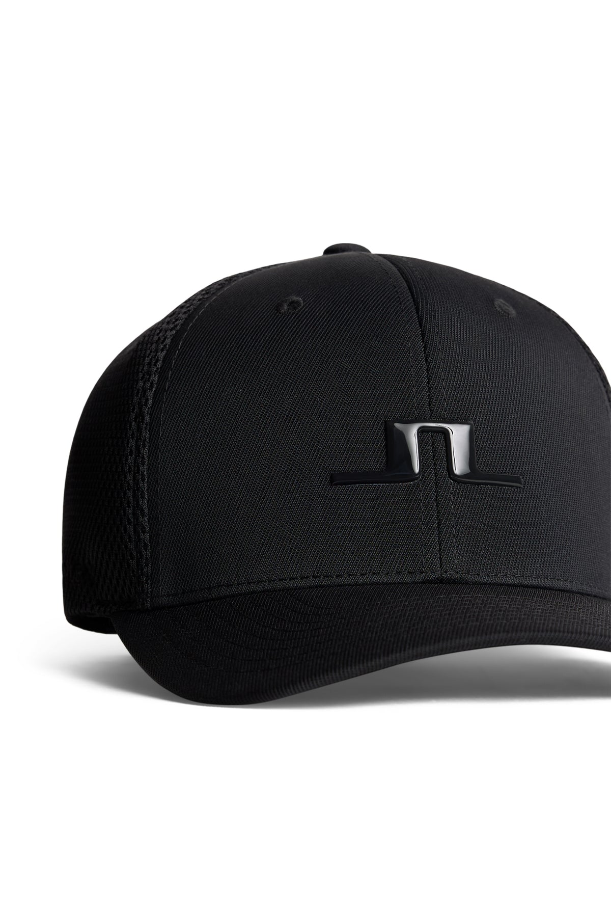 JL Pro cap in Black by J.Lindeberg
