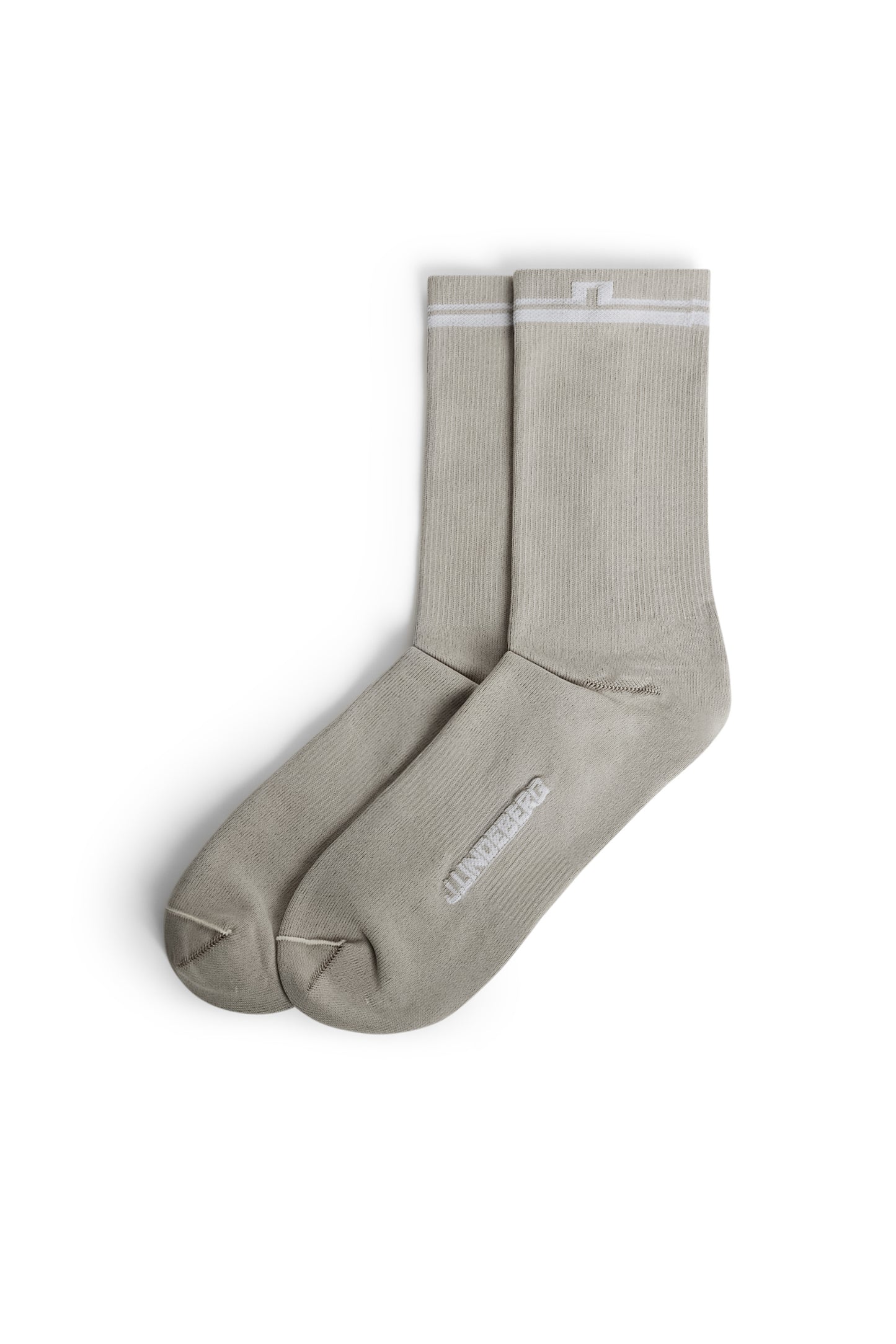 Piers Sock in Oyster Brown by J.Lindeberg