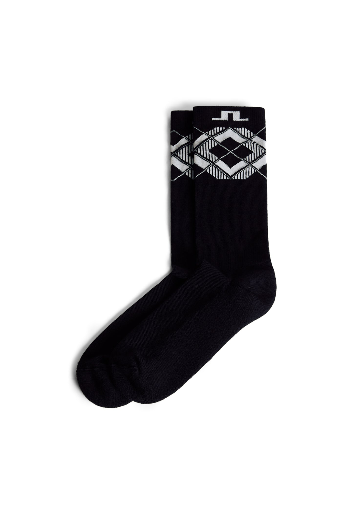 30Y Kameron Socks in 2-1 Argyle by J.Lindeberg