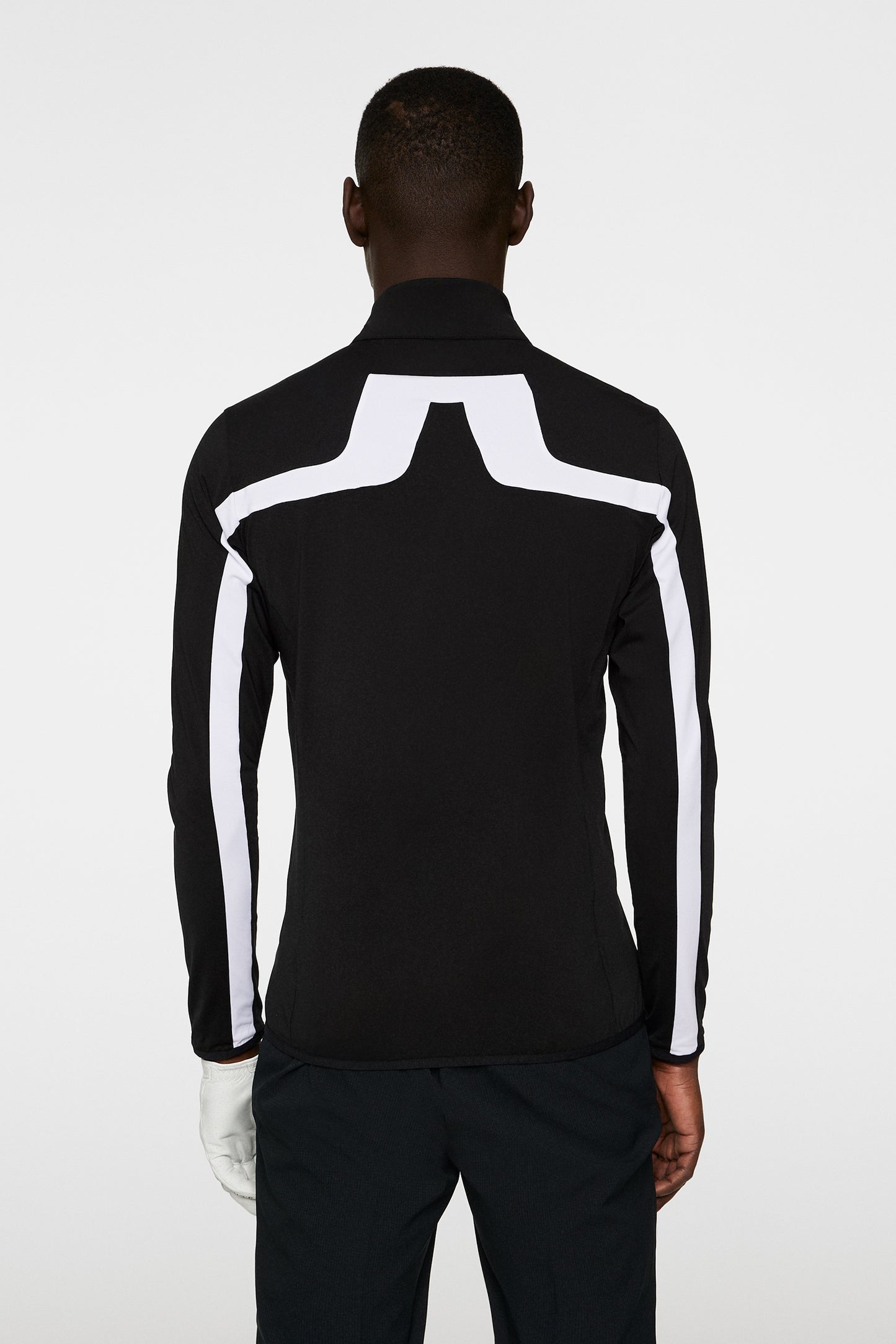 Jarvis Mid Layer in Black by J.Lindeberg