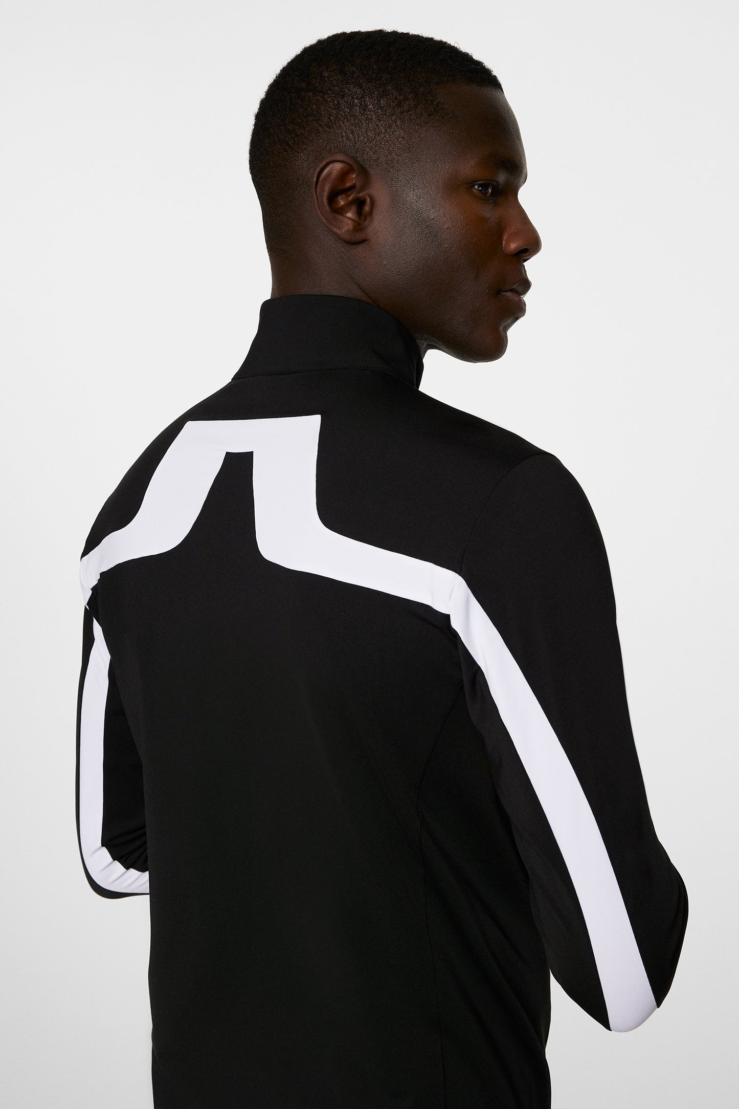 Jarvis Mid Layer in Black by J.Lindeberg