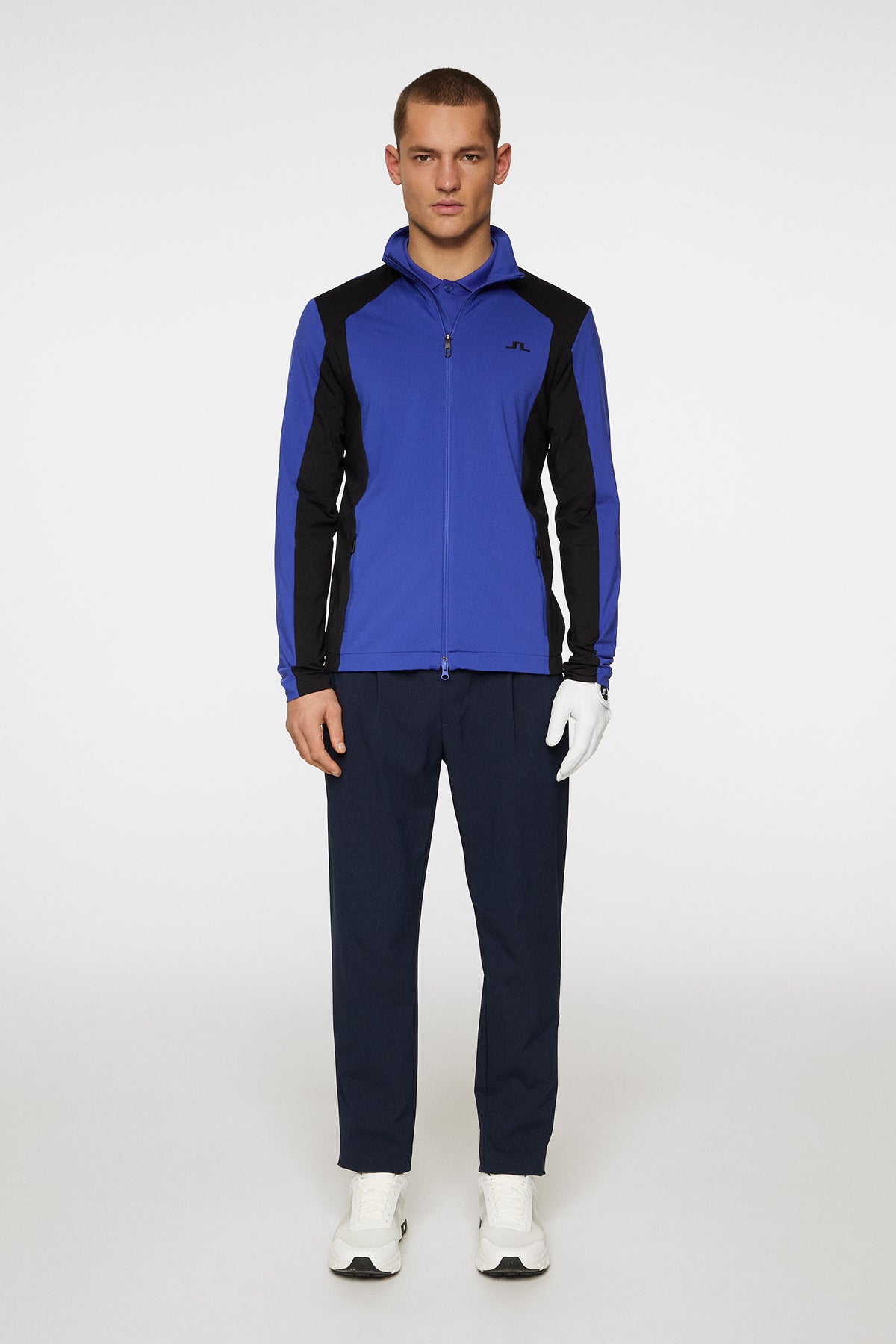 Banks Mid Layer in Clematis Blue by J.Lindeberg