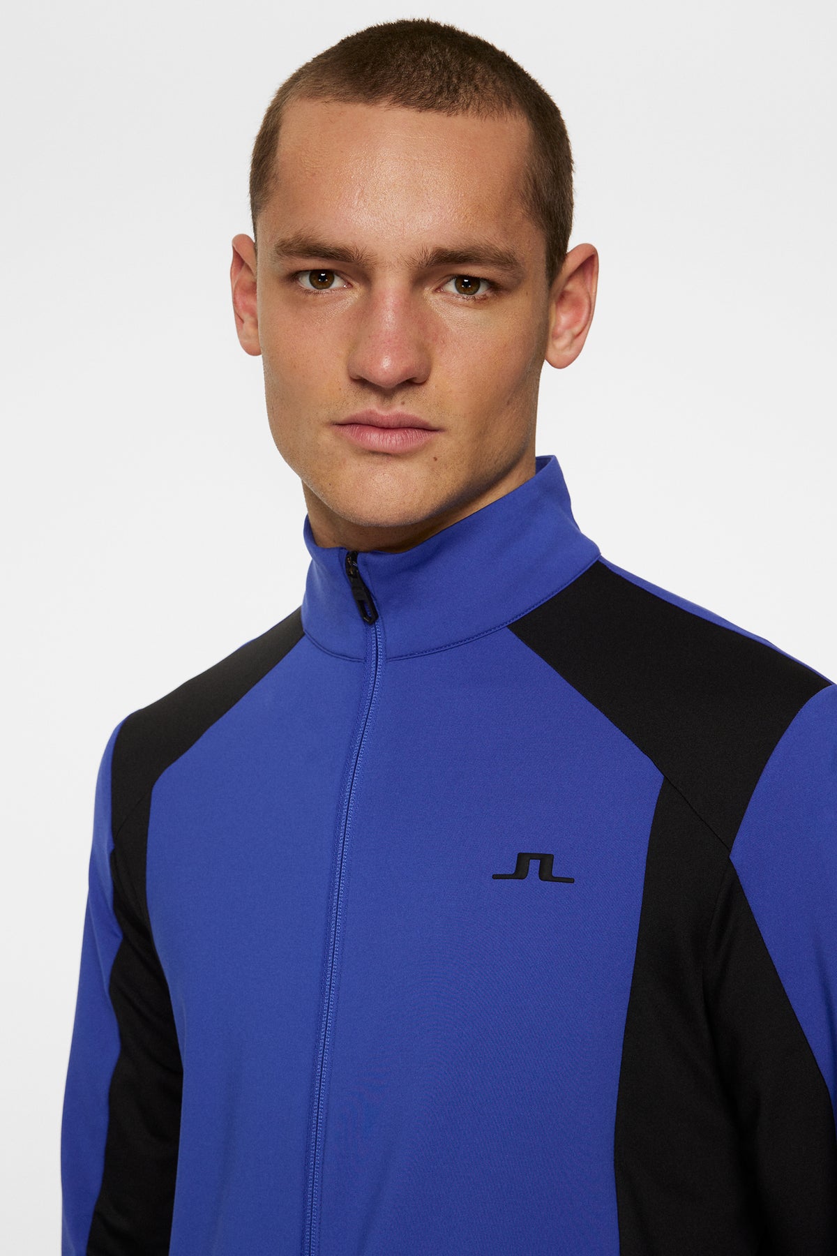 Banks Mid Layer in Clematis Blue by J.Lindeberg