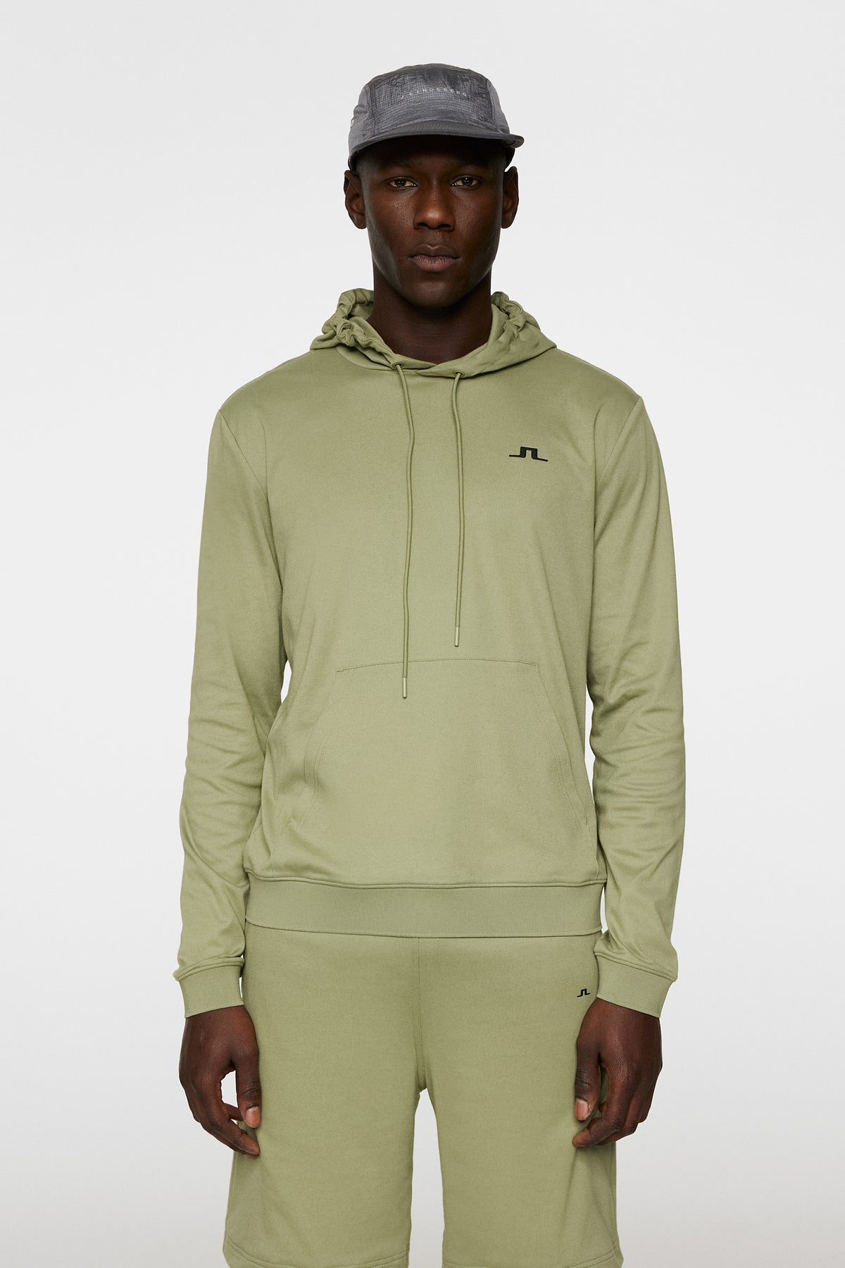 Roland Hood in Oil Green by J.Lindeberg