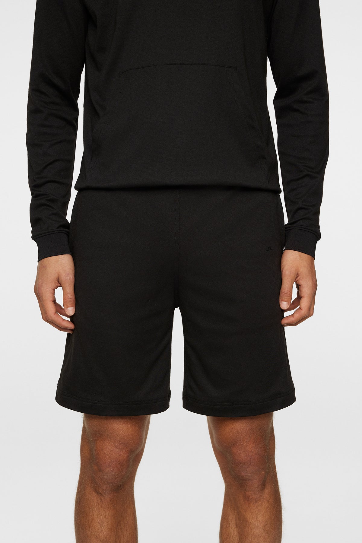 Logo Shorts in Black by J.Lindeberg
