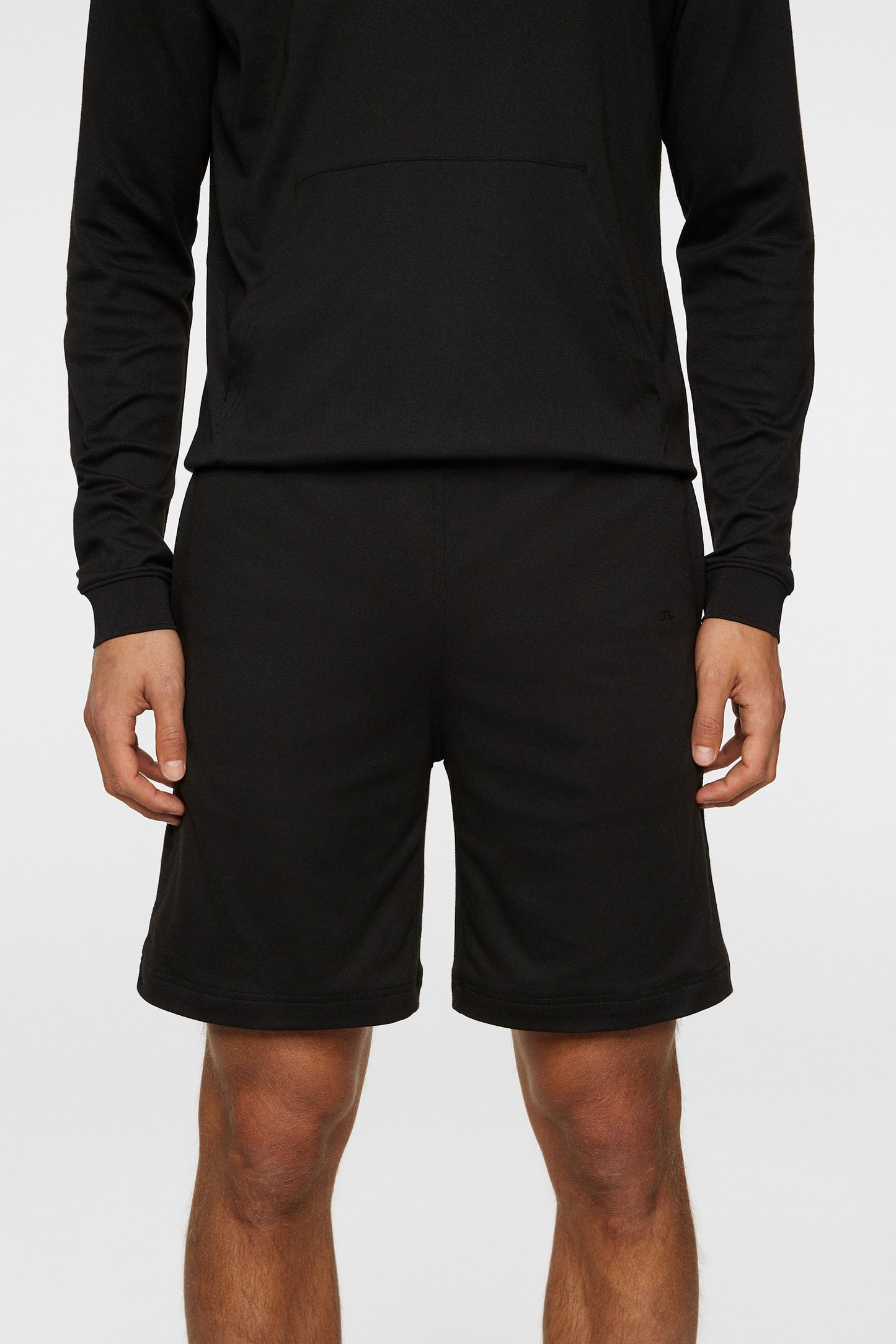 Logo Shorts in Black by J.Lindeberg