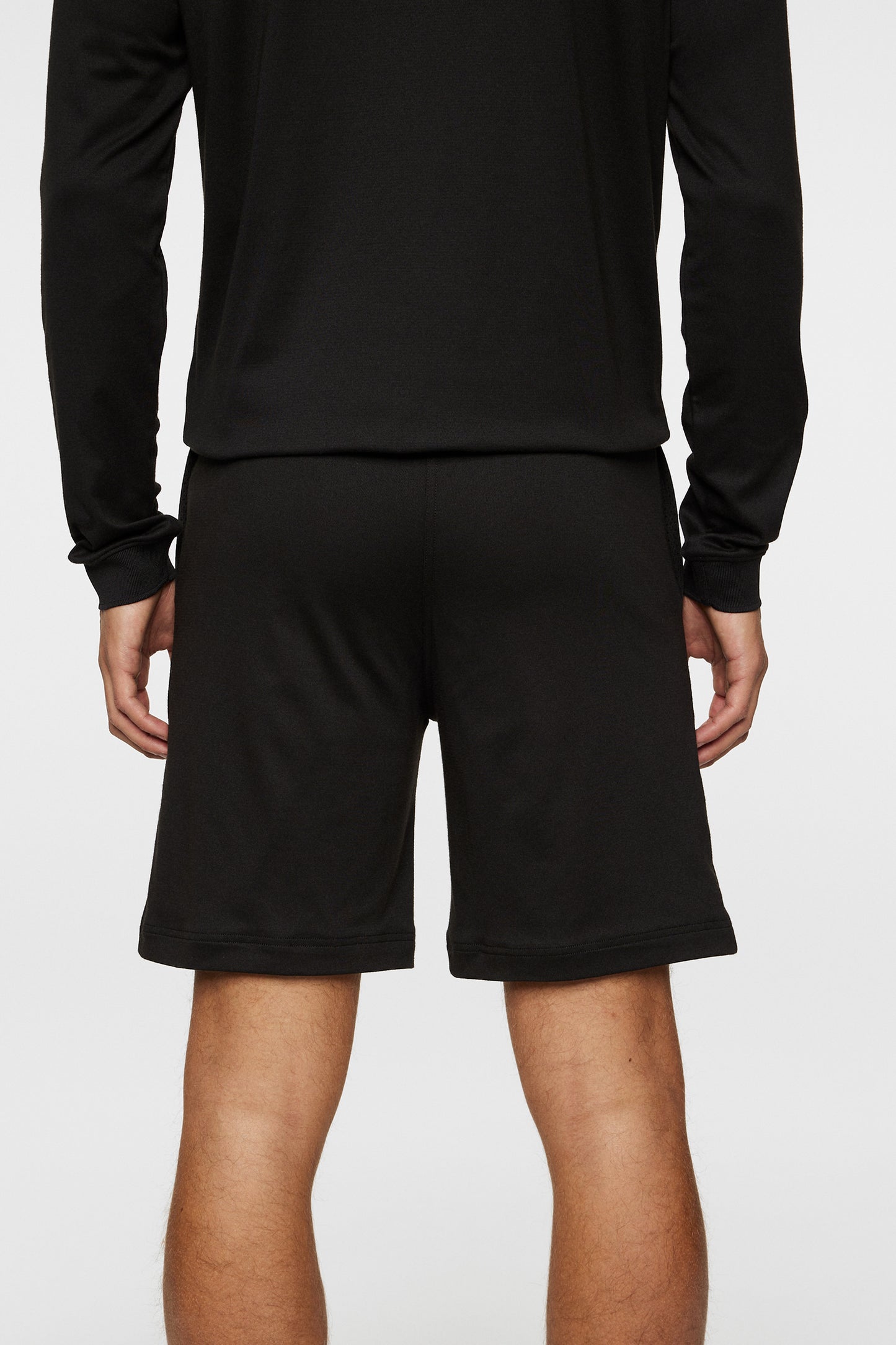 Logo Shorts in Black by J.Lindeberg