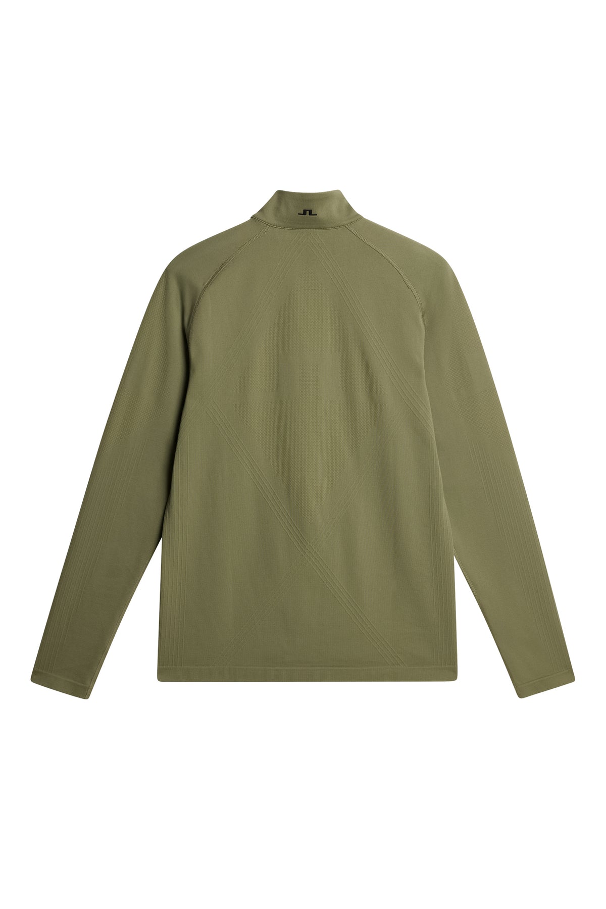 Fay Seamless Mid Layer in Oil Green by J.Lindeberg