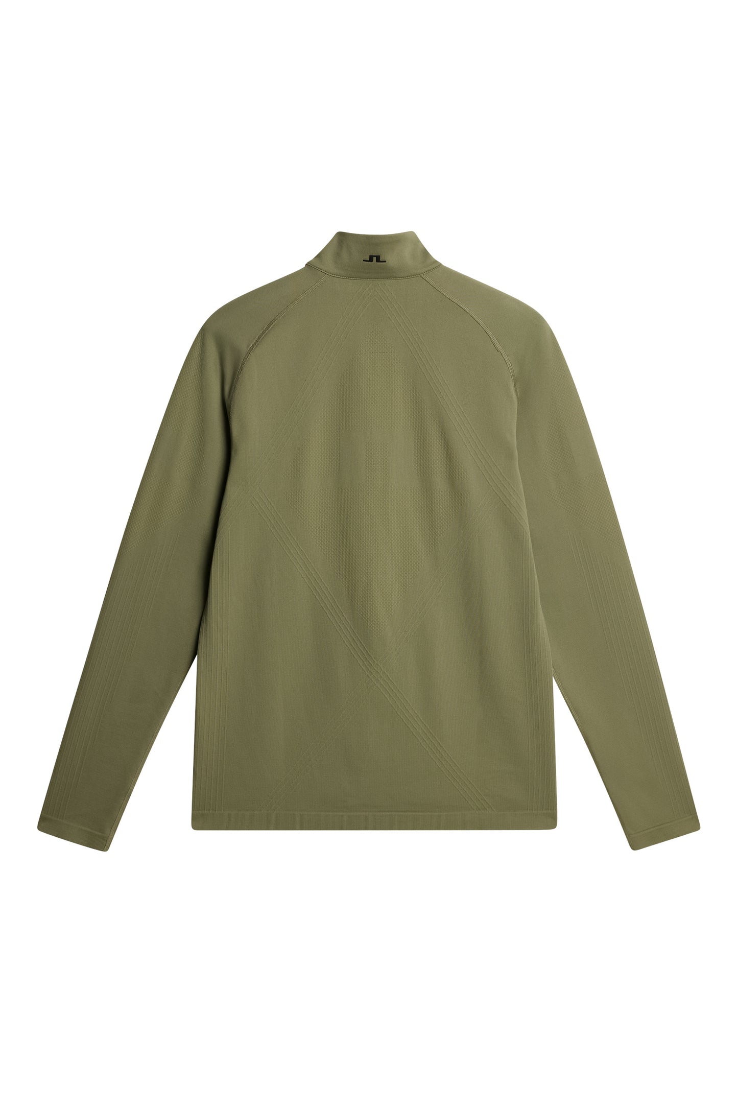 Fay Seamless Mid Layer in Oil Green by J.Lindeberg