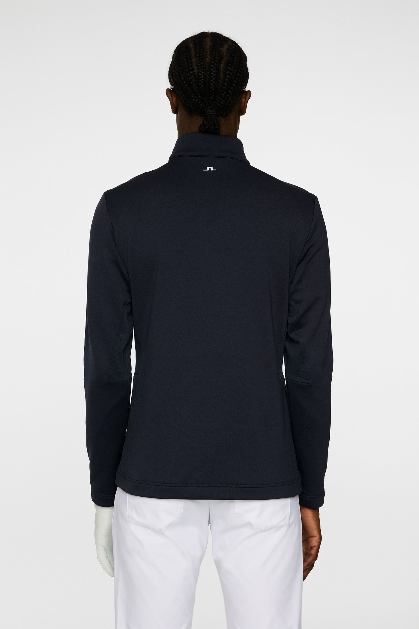 Vinnie Quarter Zip Mid Layer in JL Navy by J.Lindeberg