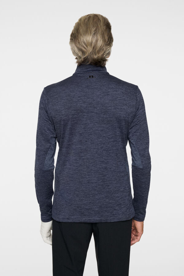 Destry Quarter Zip Mid Layer / Vintage Indigo melange