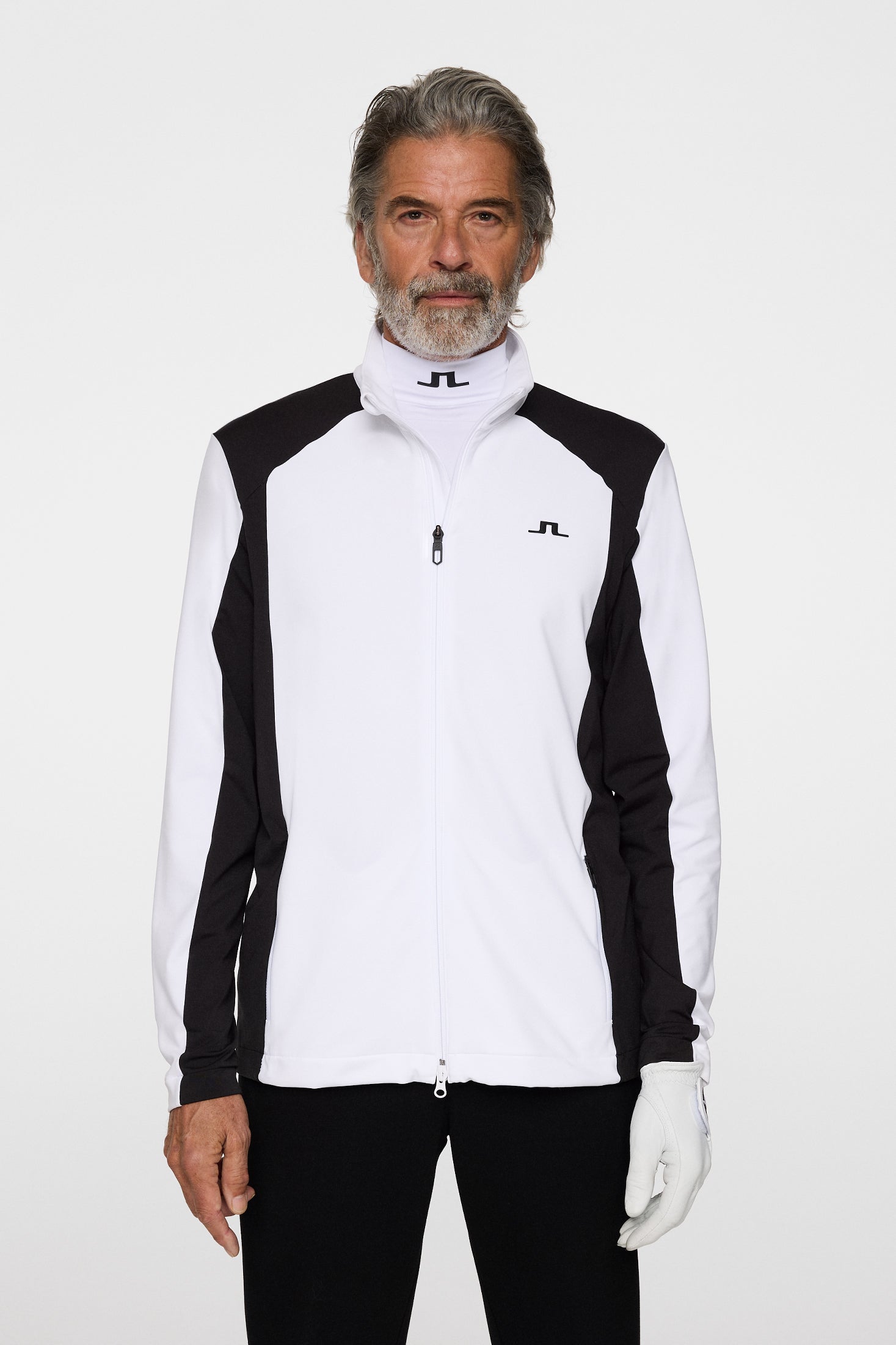 未使用 jリンドバーグ banks mid layer ゴルフ ジャケット M Banks Zip Mid Layer / White – J.LINDEBERG
