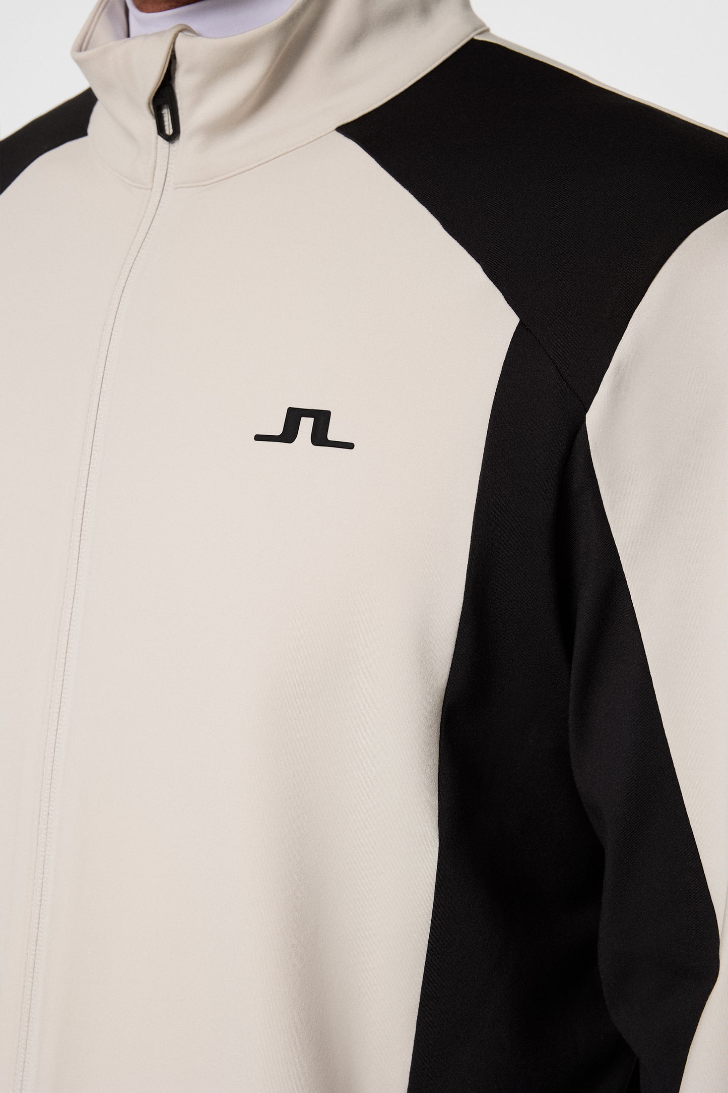 Banks Zip Mid Layer in Moonbeam by J.Lindeberg