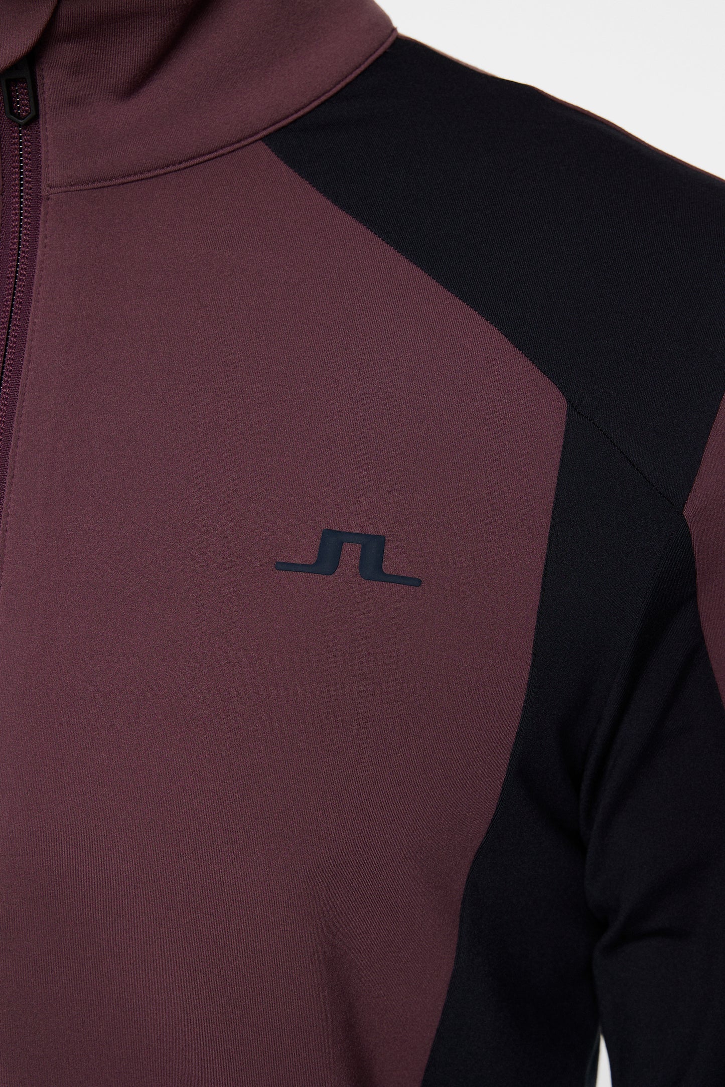 Banks Zip Mid Layer in Huckleberry by J.Lindeberg