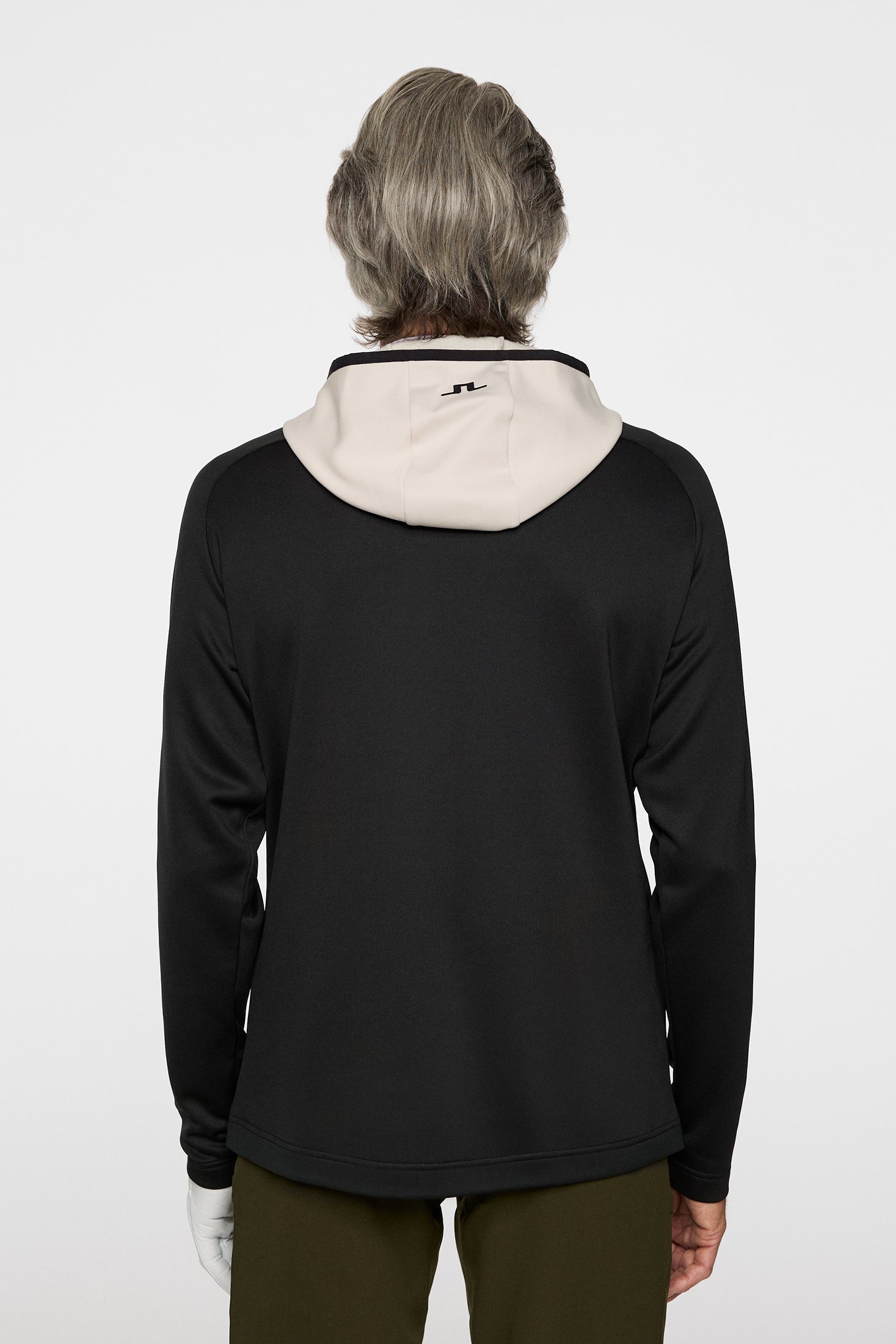 Adam Quarter Zip Hood / Black – J.LINDEBERG