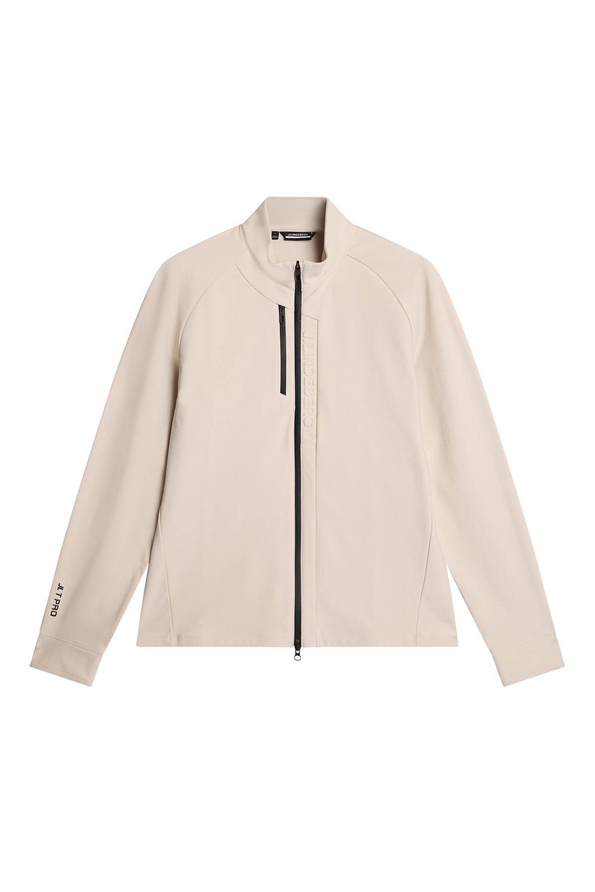 Tayler Zip Mid Layer in Moonbeam by J.Lindeberg