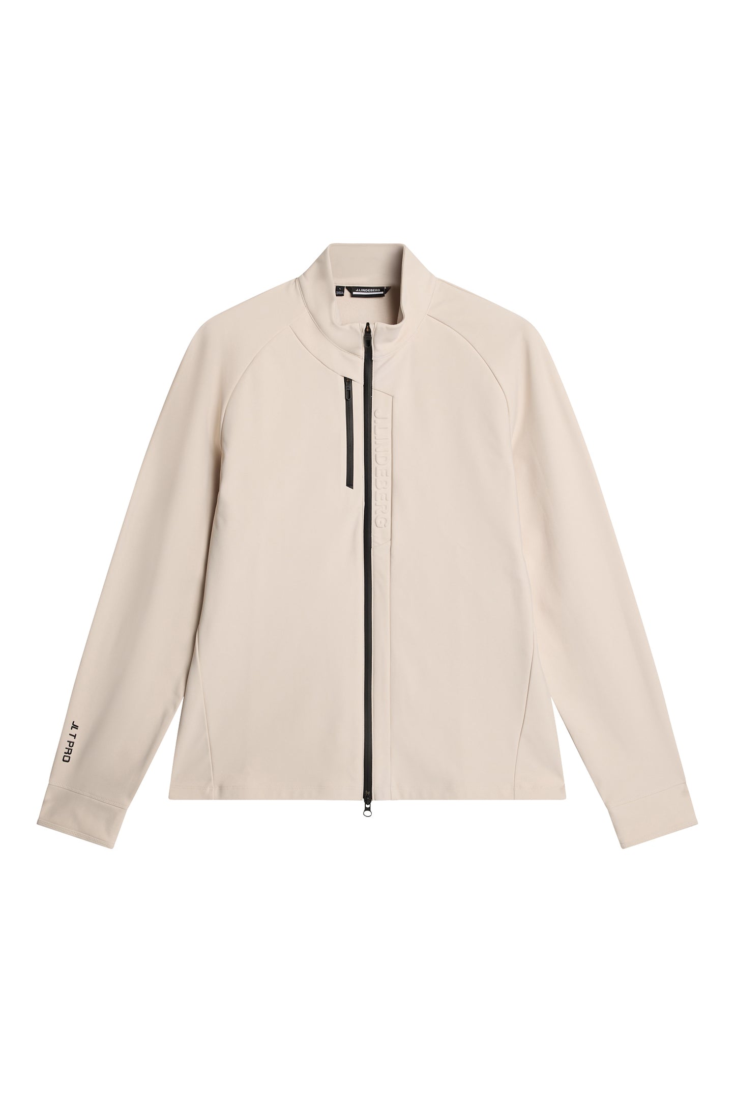 Tayler Zip Mid Layer in Moonbeam by J.Lindeberg