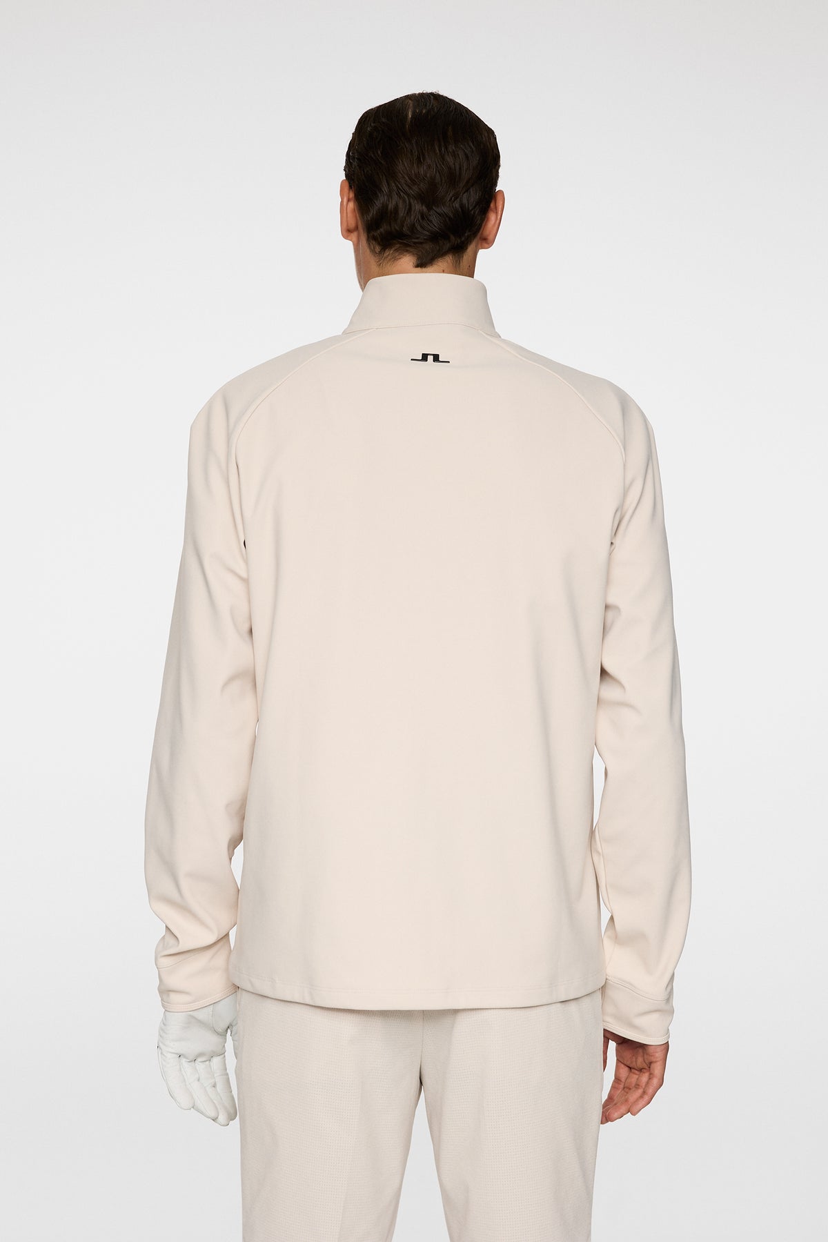 Tayler Zip Mid Layer in Moonbeam by J.Lindeberg