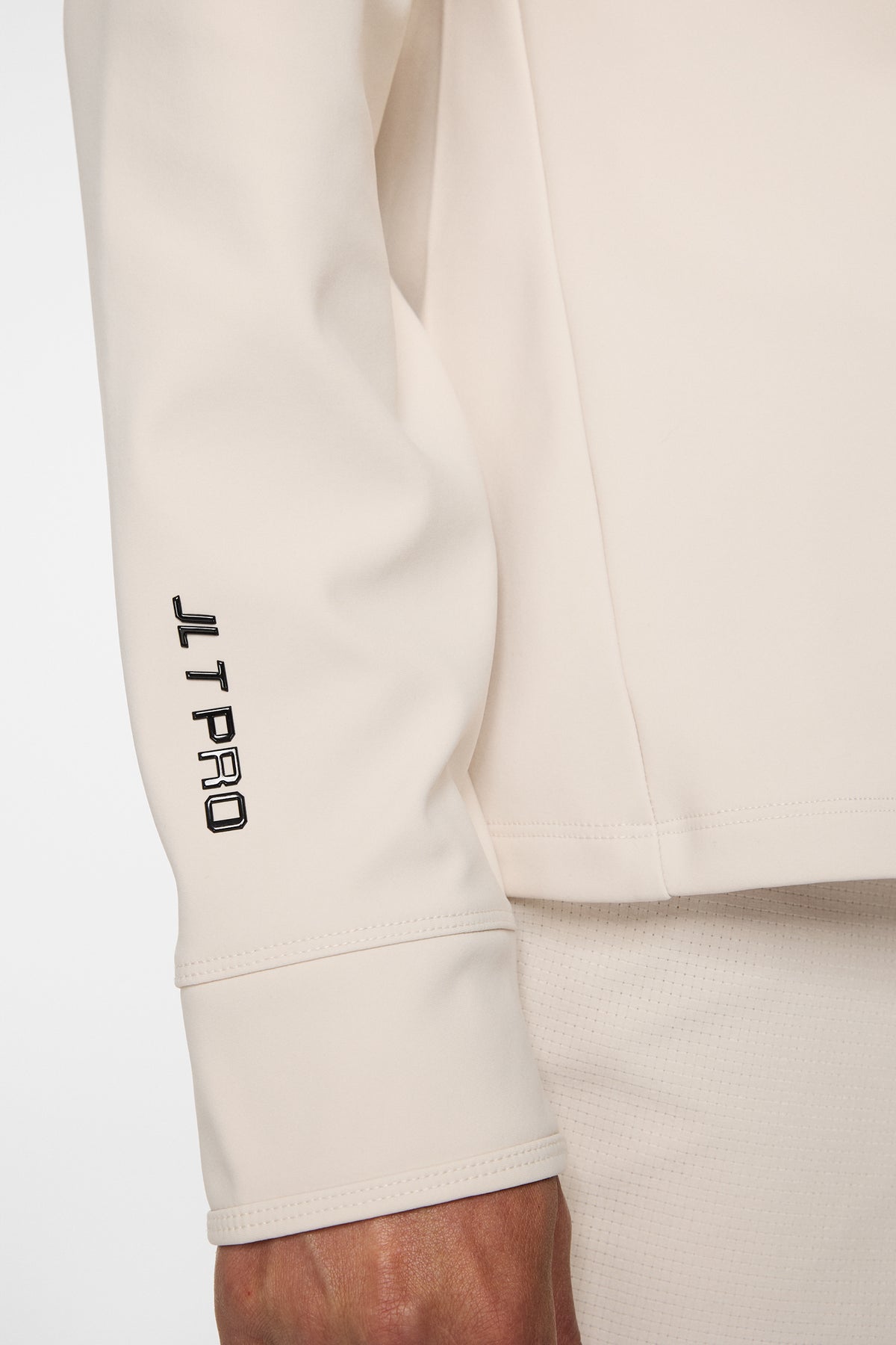 Tayler Zip Mid Layer in Moonbeam by J.Lindeberg