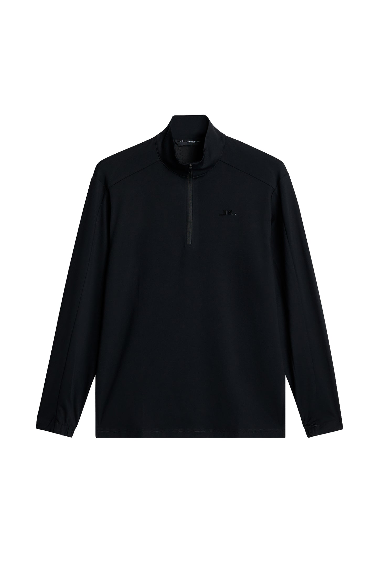 Olof Tech Mid Layer in Black by J.Lindeberg