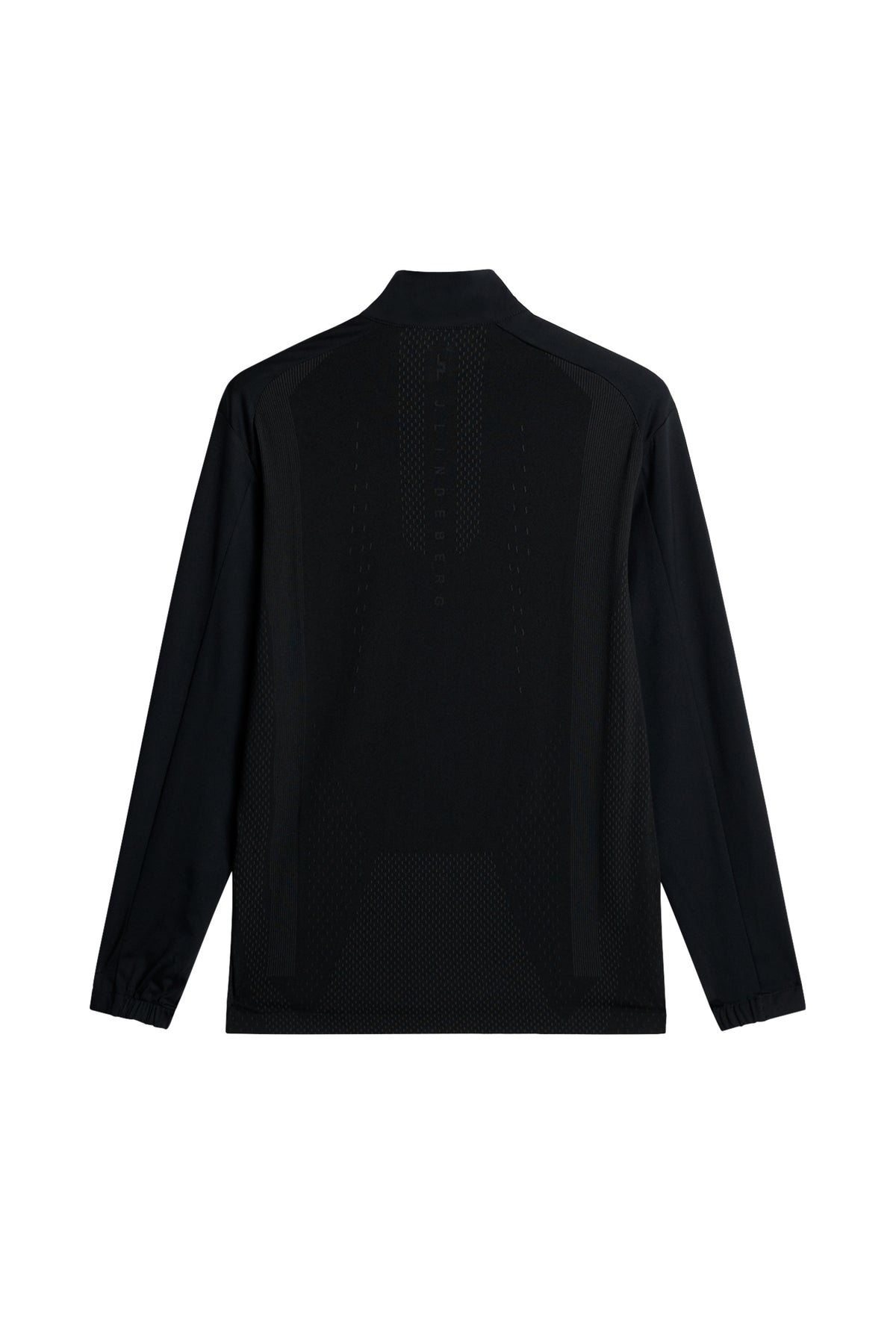 Olof Tech Mid Layer in Black by J.Lindeberg