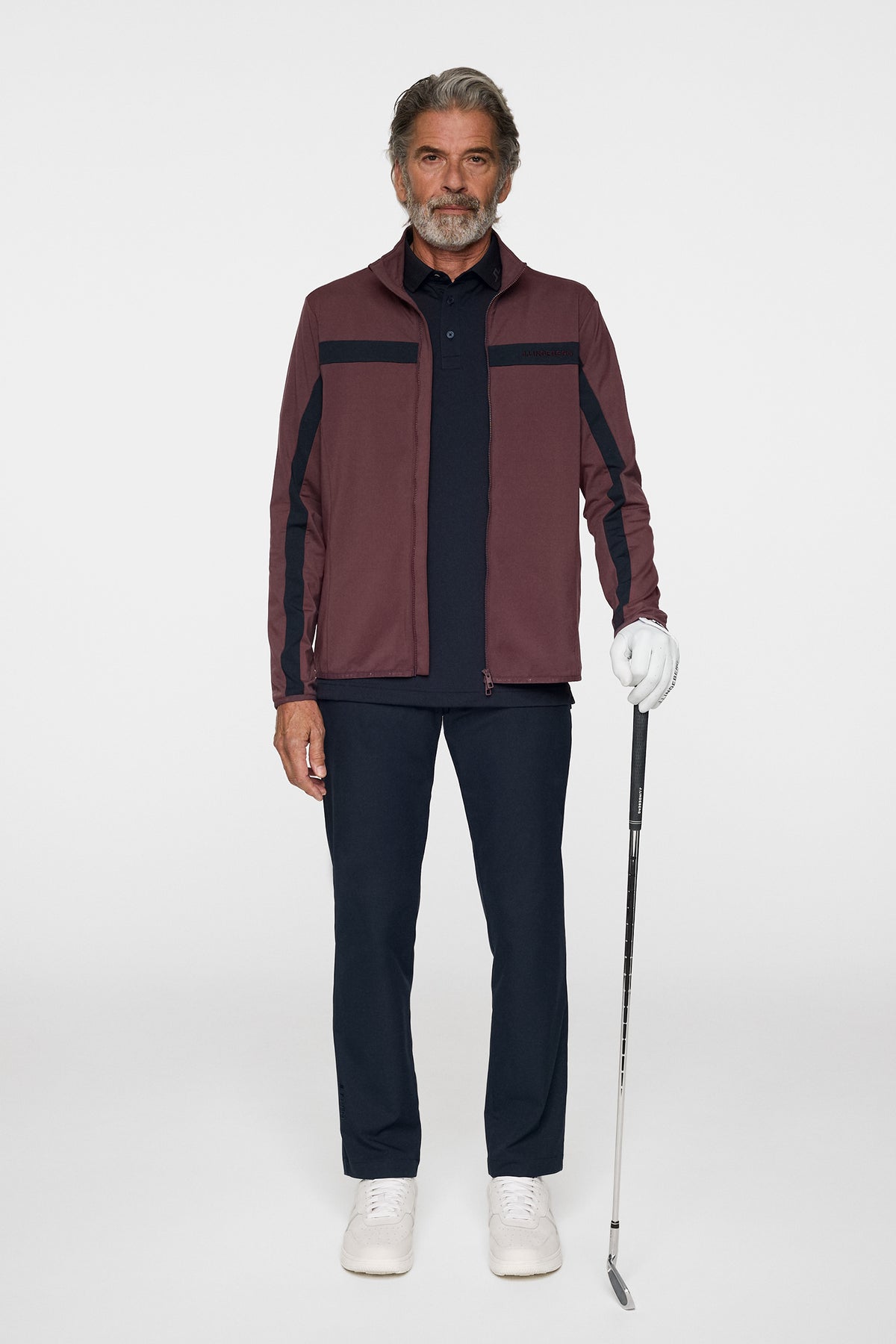 Jarvis Mid Layer in Huckleberry by J.Lindeberg