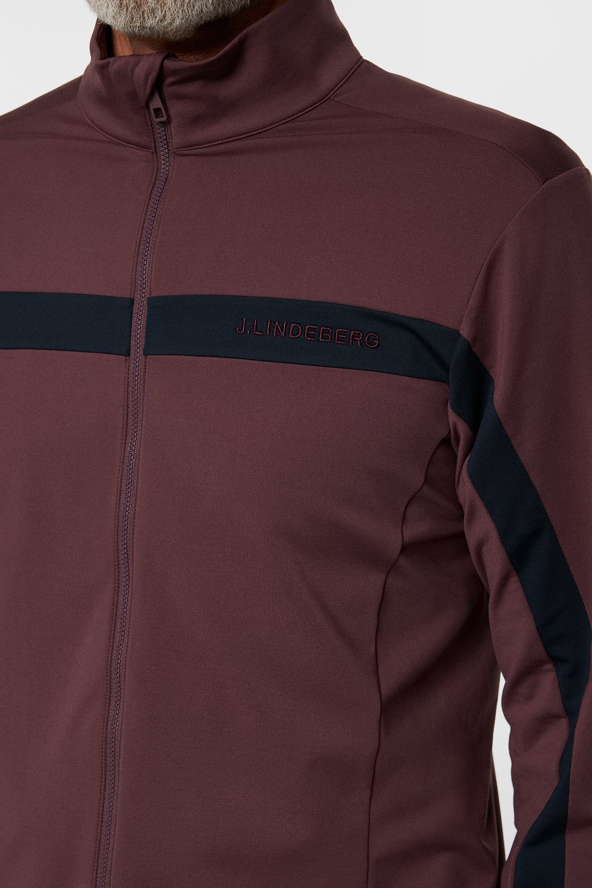 Jarvis Mid Layer in Huckleberry by J.Lindeberg