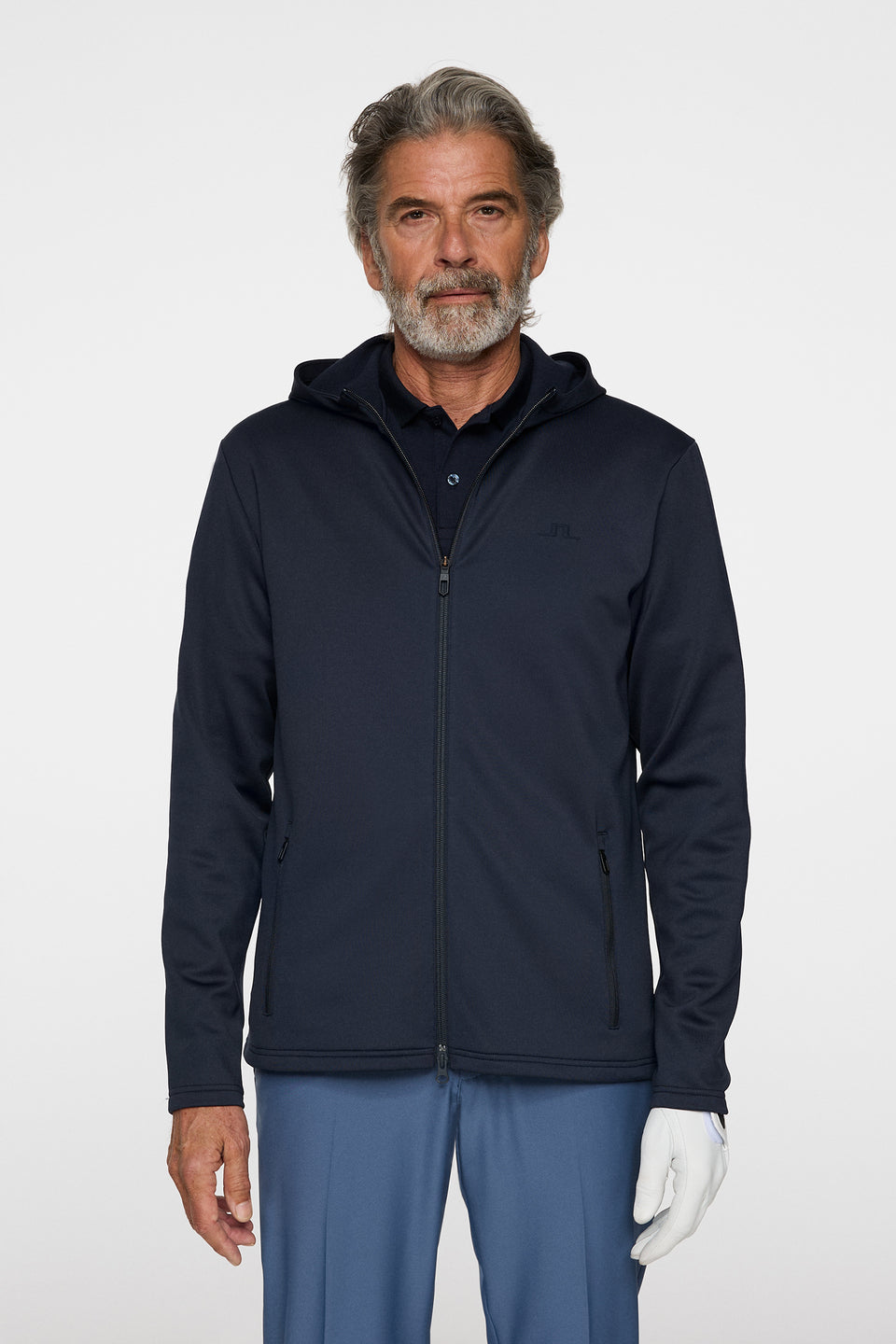 Aerial Full Zip Hood / JL Navy