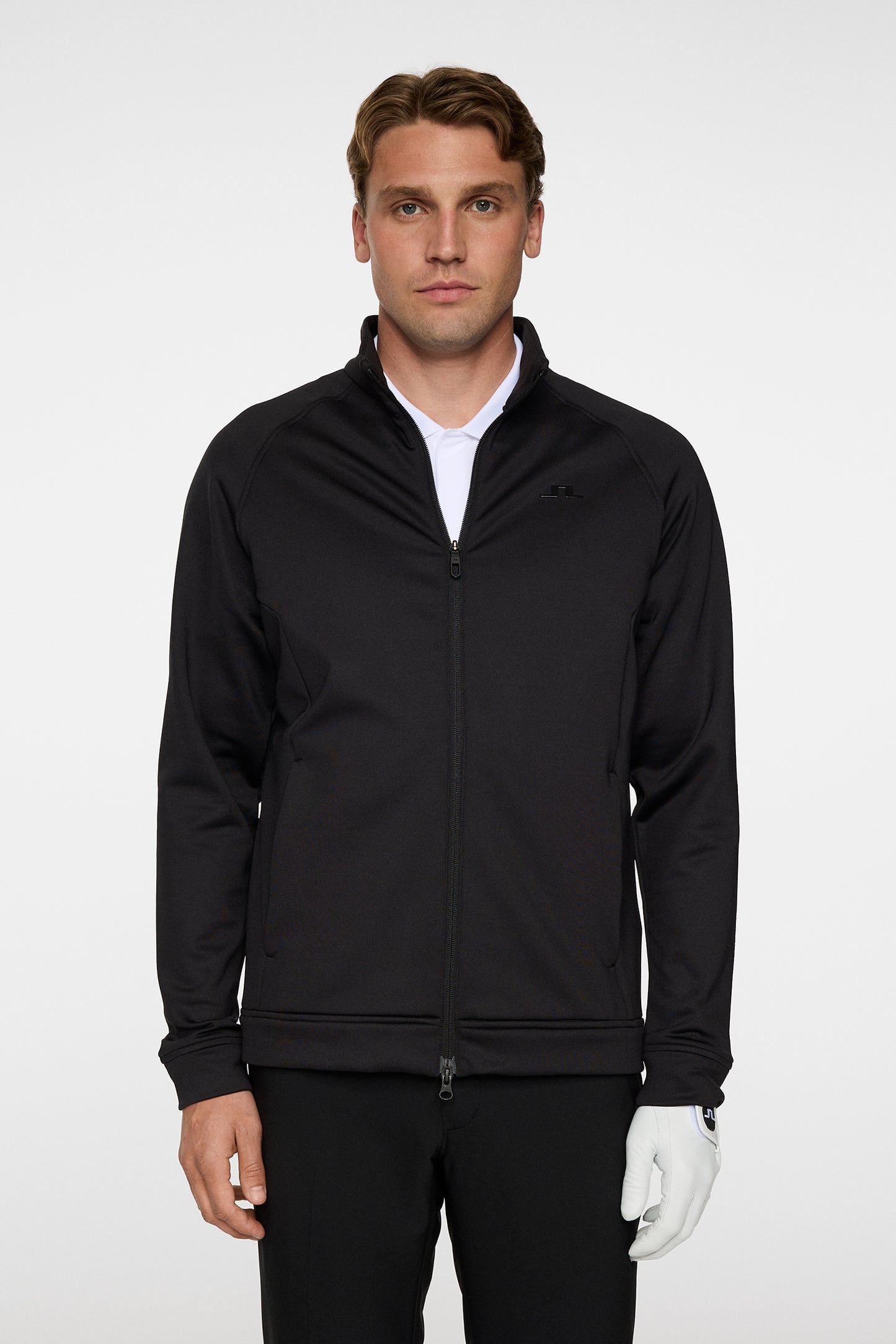 Solarcore Mid Layer in Black by J.Lindeberg