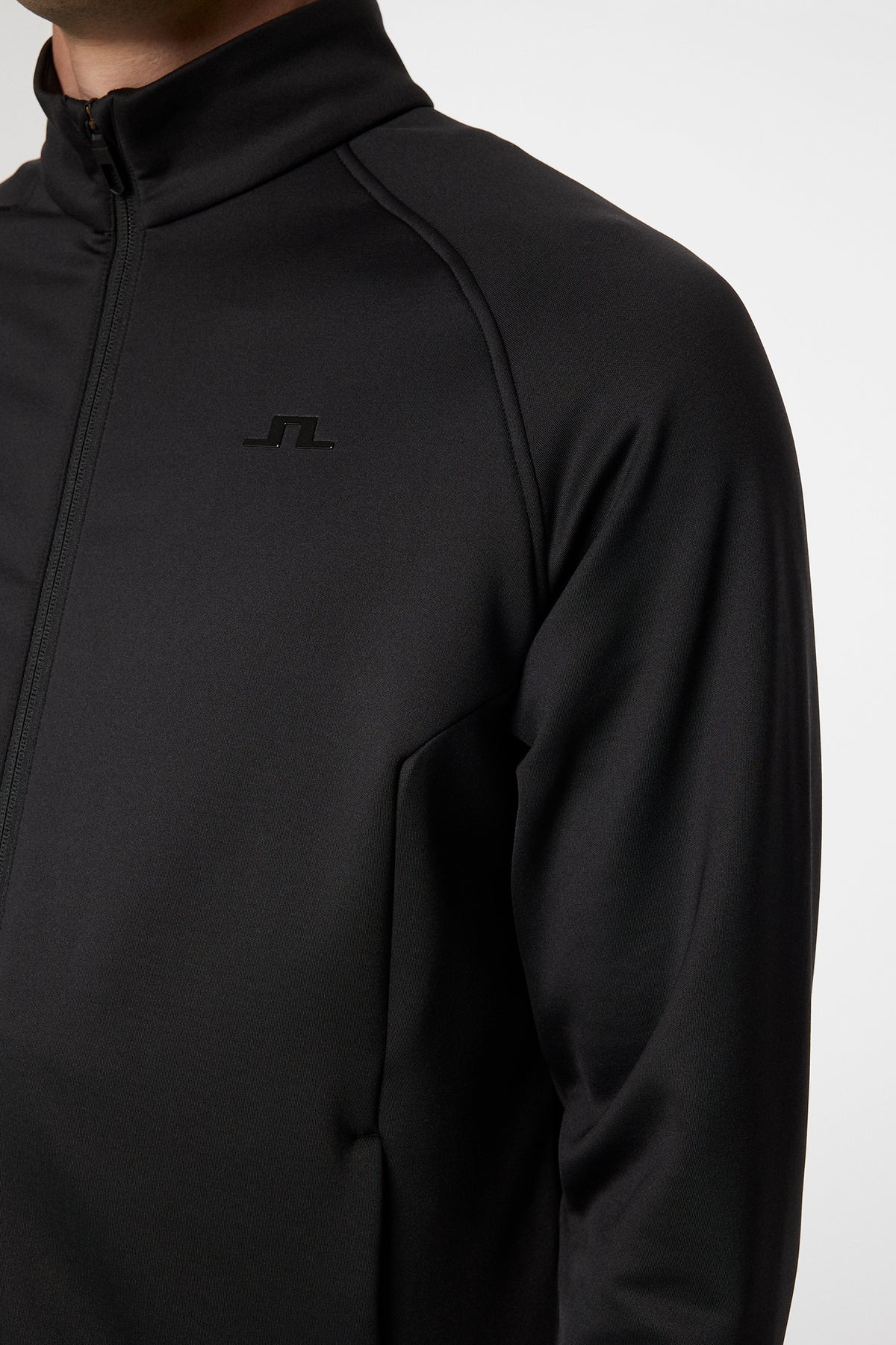 Solarcore Mid Layer in Black by J.Lindeberg