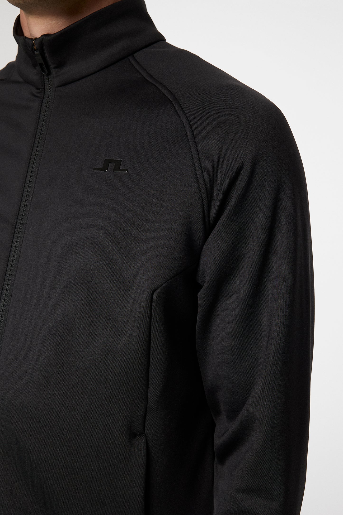 Solarcore Mid Layer in Black by J.Lindeberg