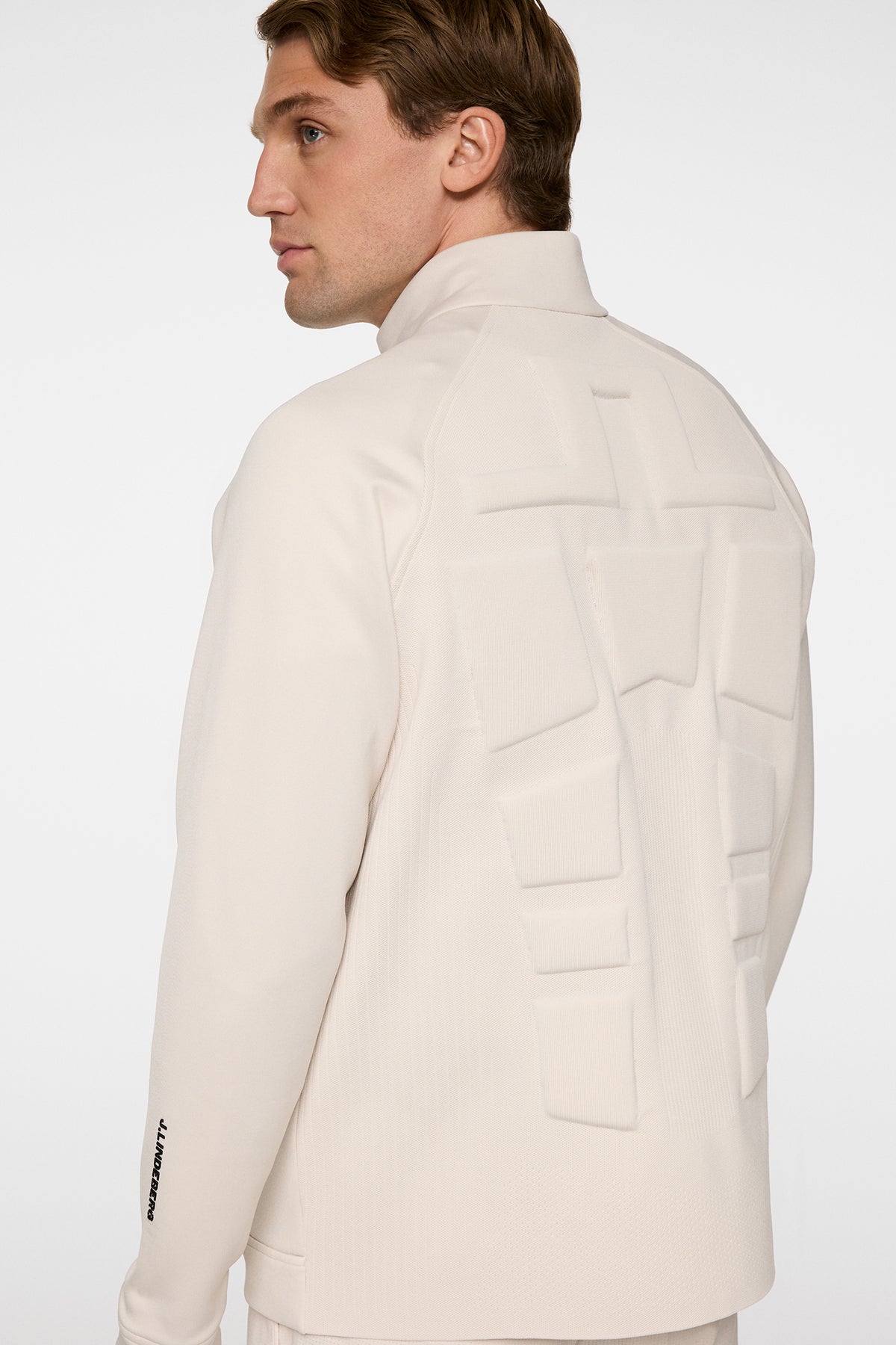 Solarcore Mid Layer in Moonbeam by J.Lindeberg