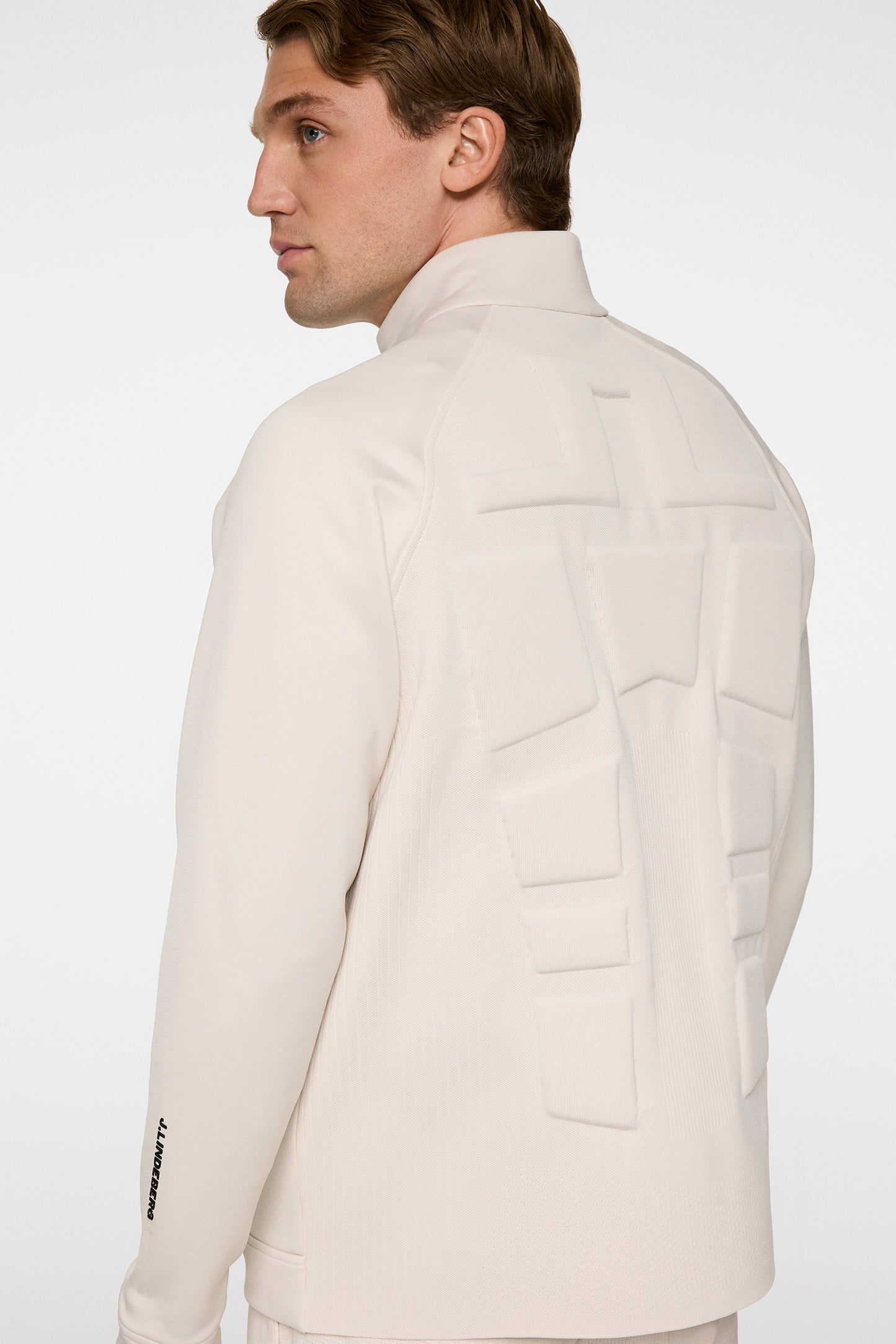 Solarcore Mid Layer in Moonbeam by J.Lindeberg