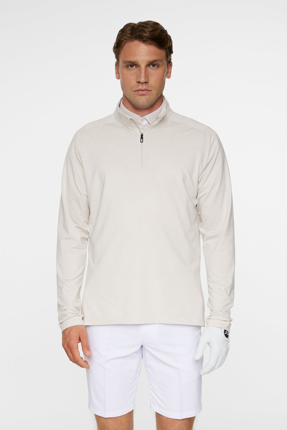 Harry Quarter Zip Mid Layer / Moonbeam
