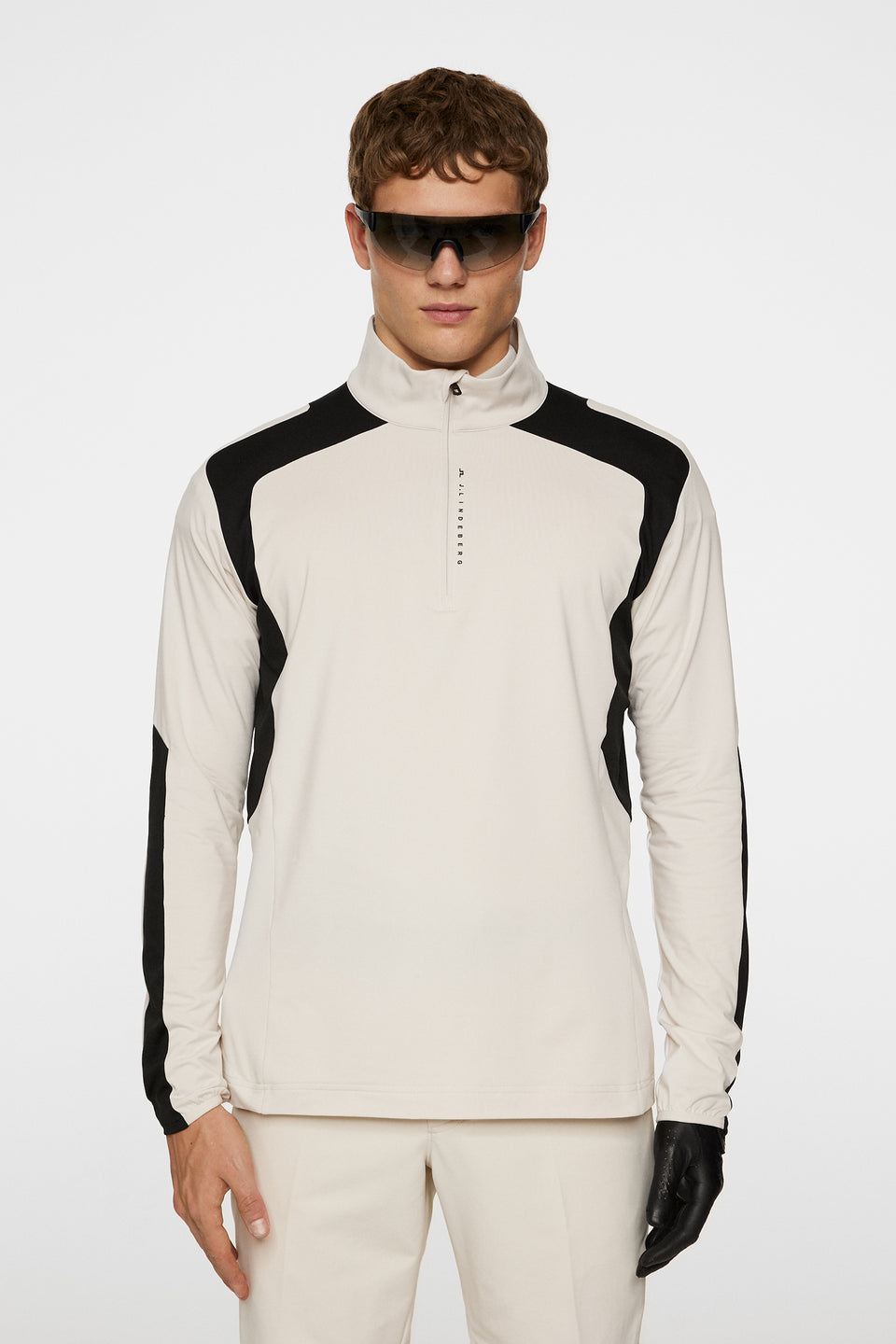 Leander Quarter Zip  Mid Layer / Moonbeam