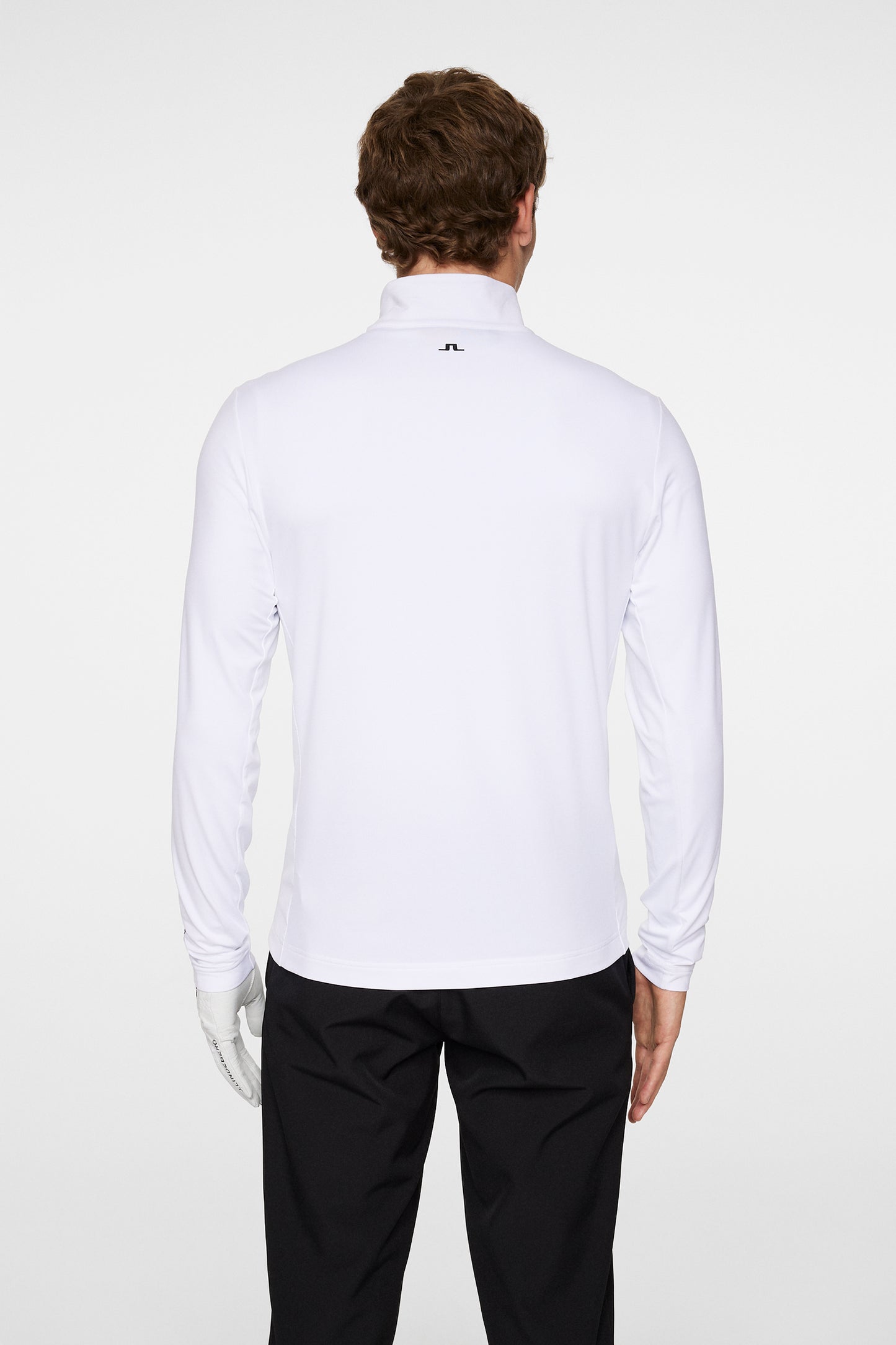 Tour Tech Mid Layer in White by J.Lindeberg