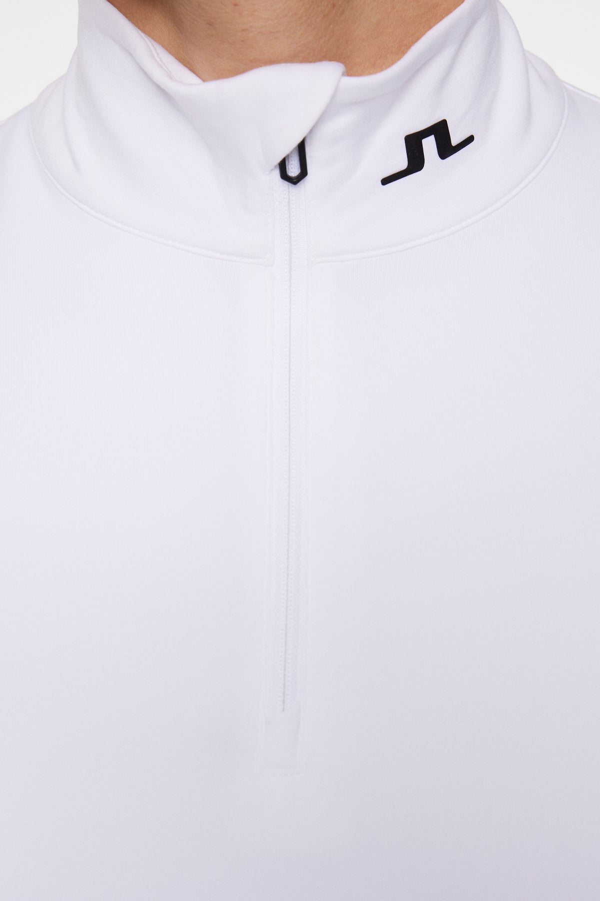 Tour Tech Mid Layer in White by J.Lindeberg