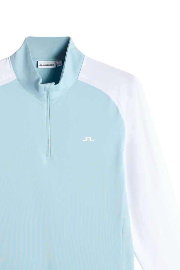 Blake Zip Mid Layer / Forget-Me-Not